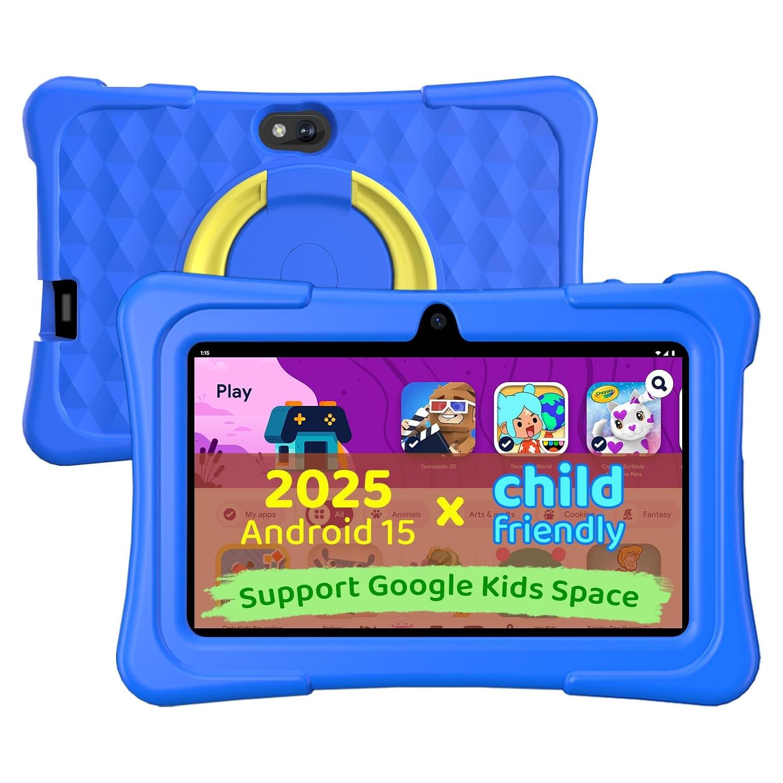 Tableta para Niños aiprotablet K07 Pro 7" Android 15 8GB+32GB