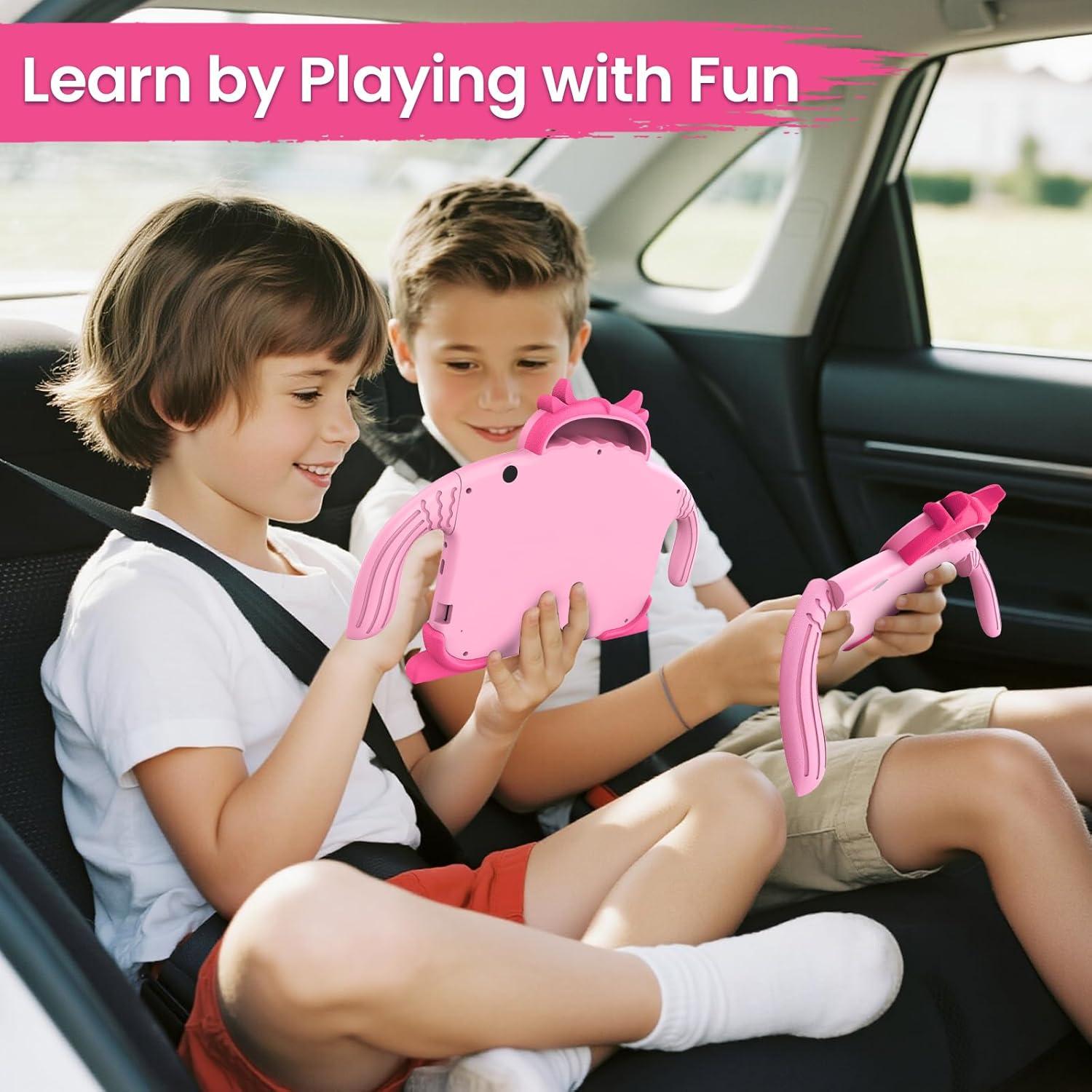 Tableta para Niños UJoyFeel 7" Rosa con Control Parental