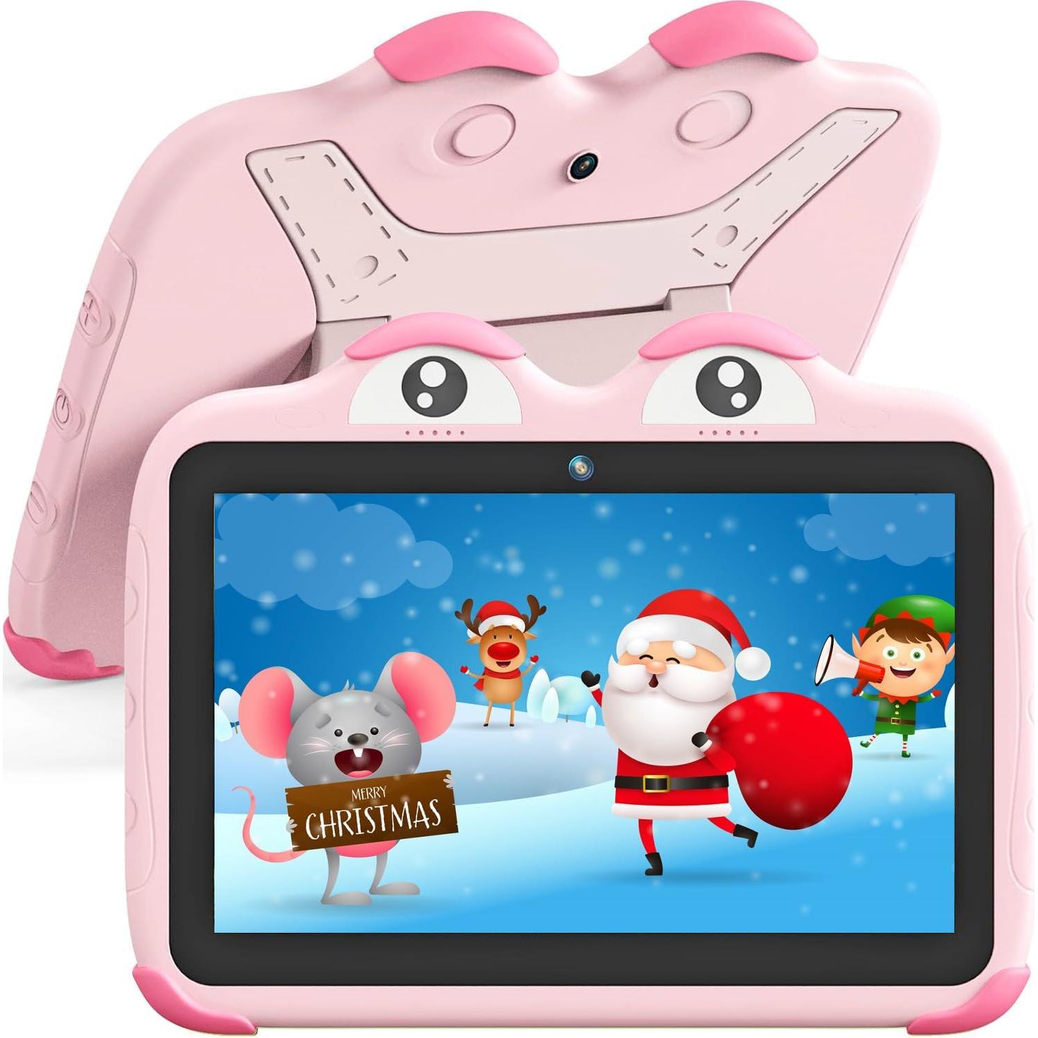 Tableta YINOCHE F10 para Niños 10.1" Android 64GB Rosa