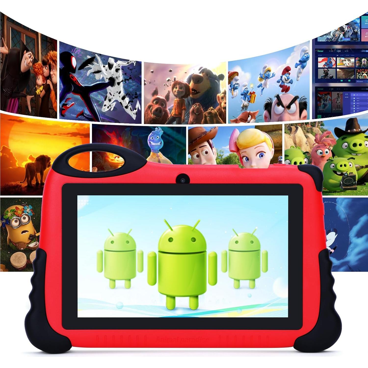 Tableta para Niños C idea CM93 Rojo 7" Android 13 4GB 32GB