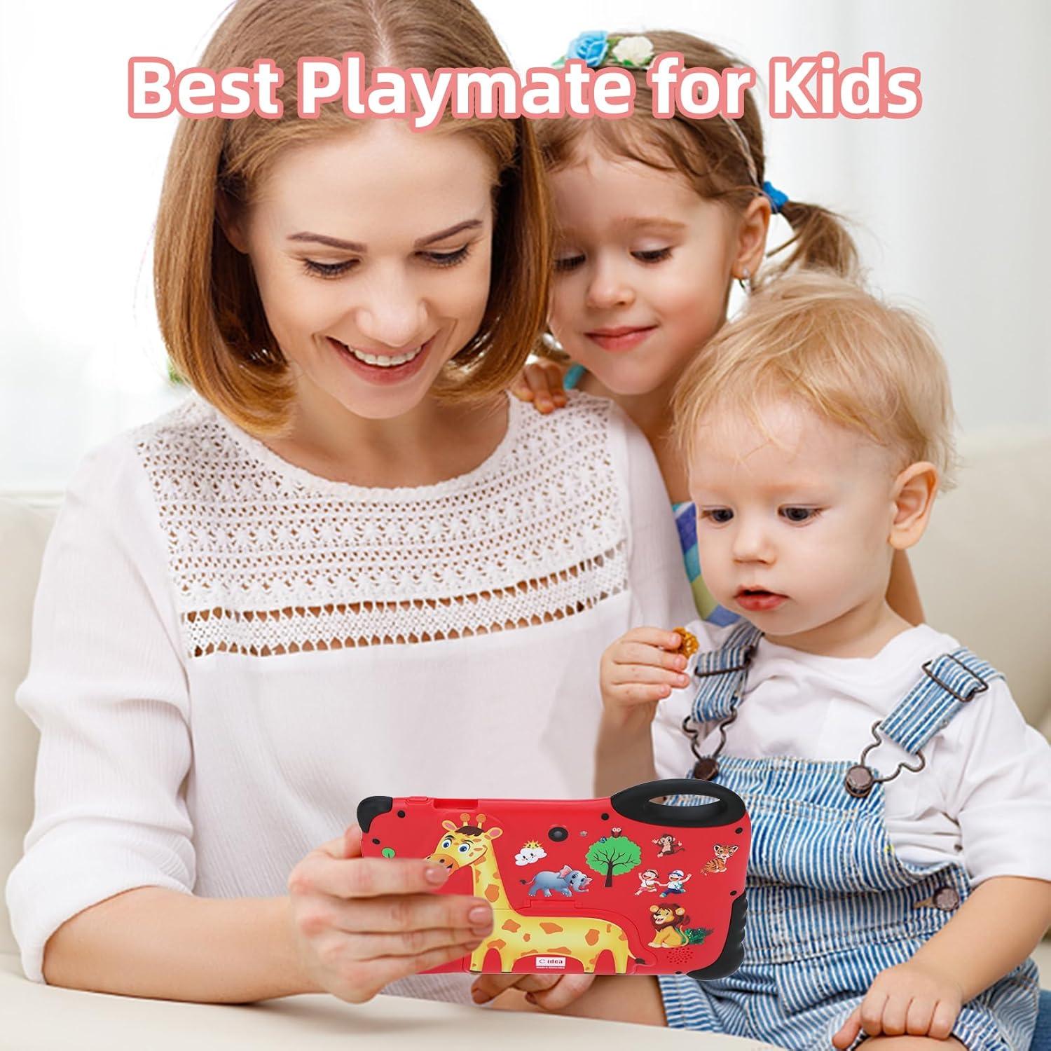 Tableta para Niños C idea CM93 Rojo 7" Android 13 4GB 32GB