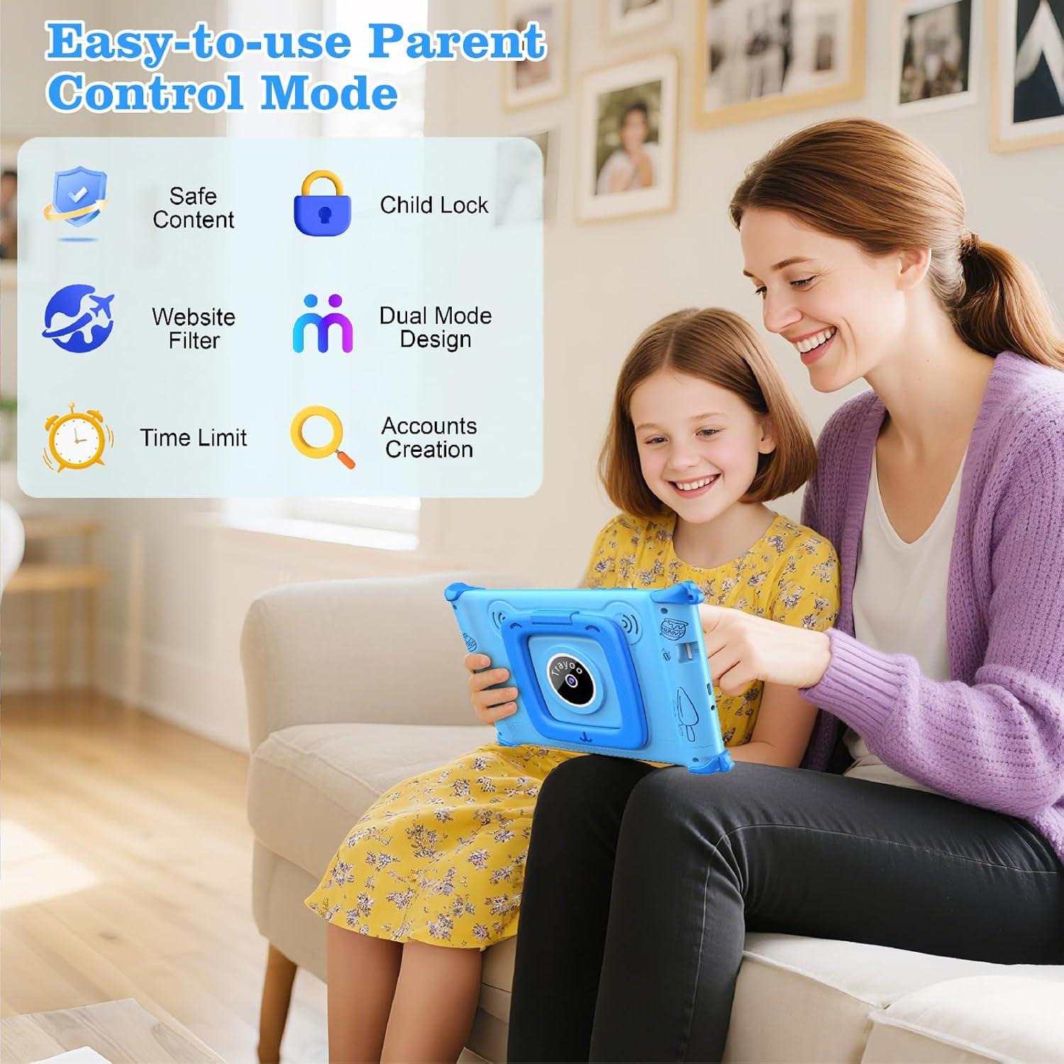 Tableta para Niños Trayoo KIDS710 7" 32GB WiFi Control Parental