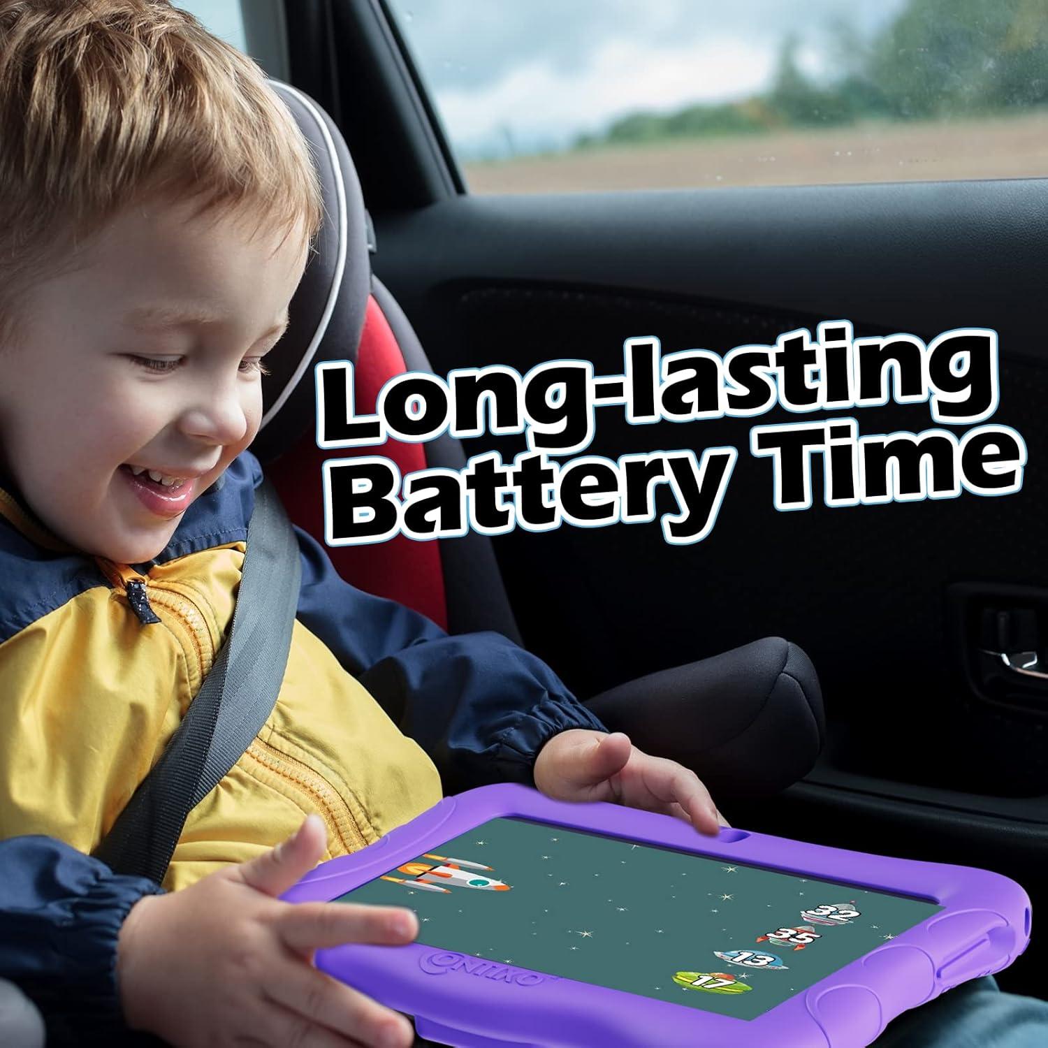 Tableta Contixo V9A para Niños 32GB 7" Android Morado