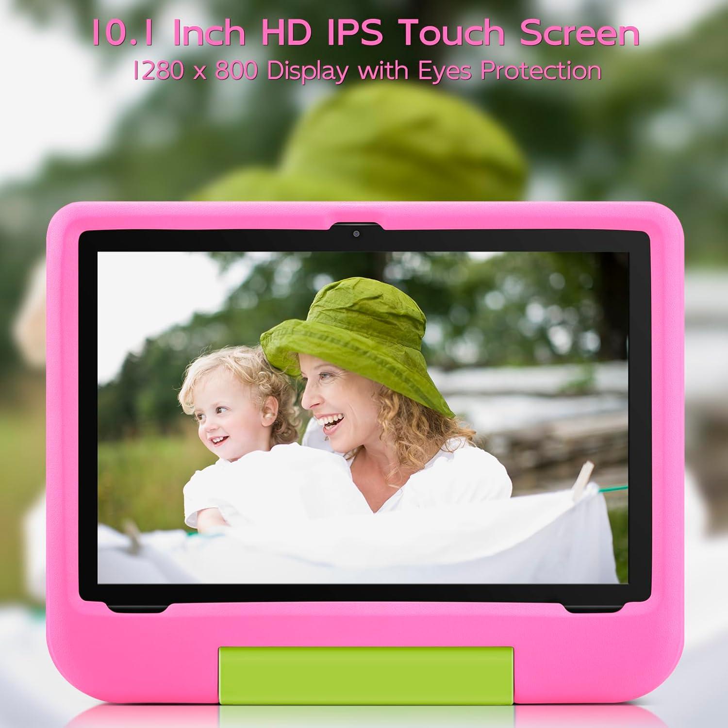 Tableta para Niños Ruufuuxy 10.1" Android 14 Octa-Core 8GB RAM