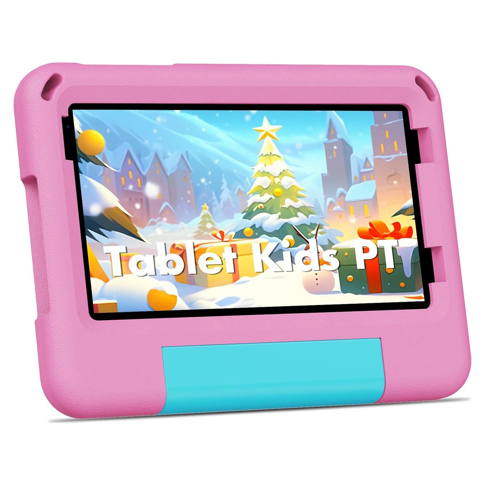 Tablet PRITOM TAB7 PRO Rosa 7" 64GB 3GB RAM Android 14 Niños