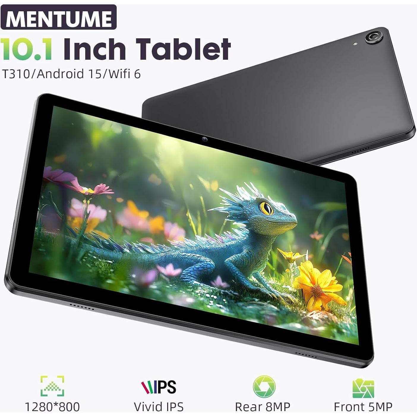 Tablet Android 15 MENTUME K70 10.1" Octa-Core 18GB RAM 128GB