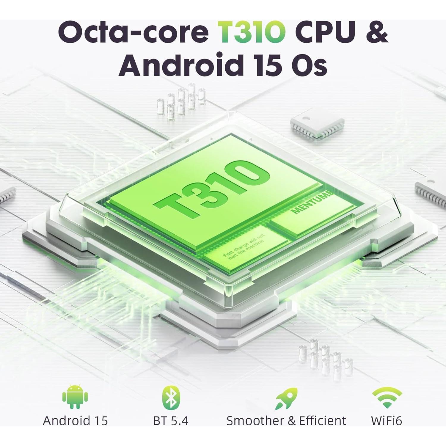 Tablet Android 15 MENTUME K70 10.1" Octa-Core 18GB RAM 128GB