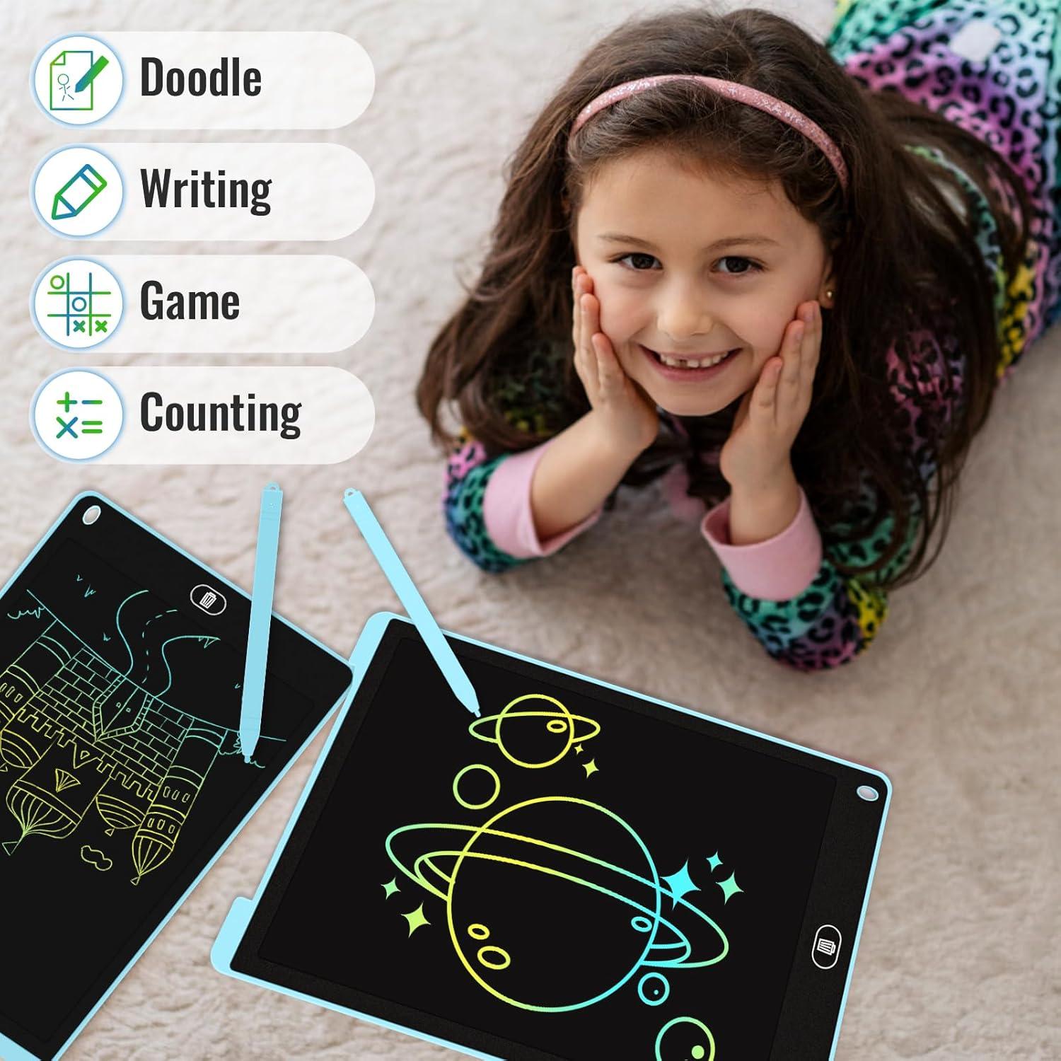 Paquete de 2 Tablets de Escritura LCD 12" Electight - Azul