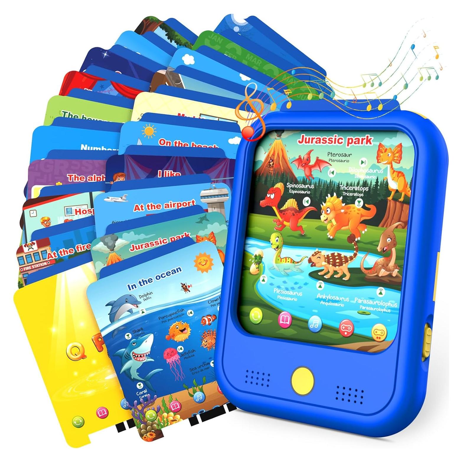 Tableta de Aprendizaje Qiaojoy para Niños 2-6 Años Bilingüe