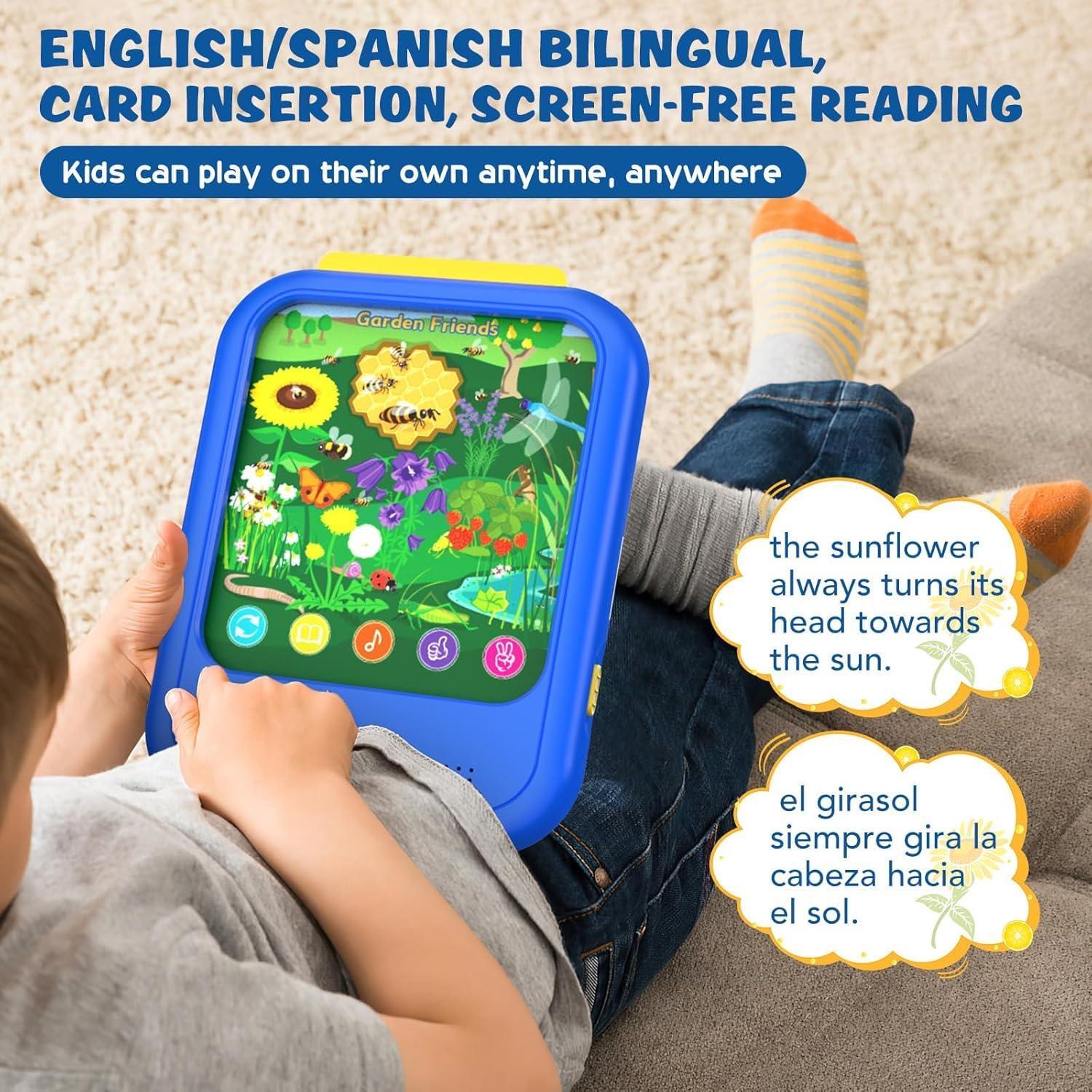 Tableta de Aprendizaje Bilingüe Qiaojoy para Niños 2-5 Años