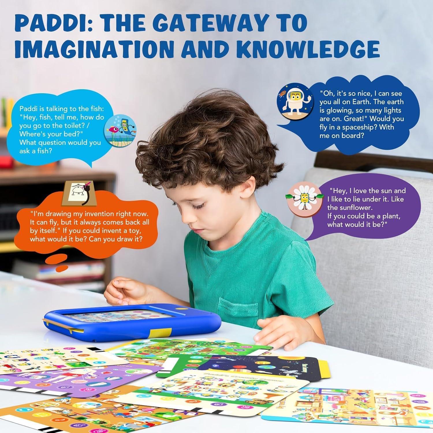 Tableta de Aprendizaje Bilingüe Qiaojoy para Niños 2-5 Años