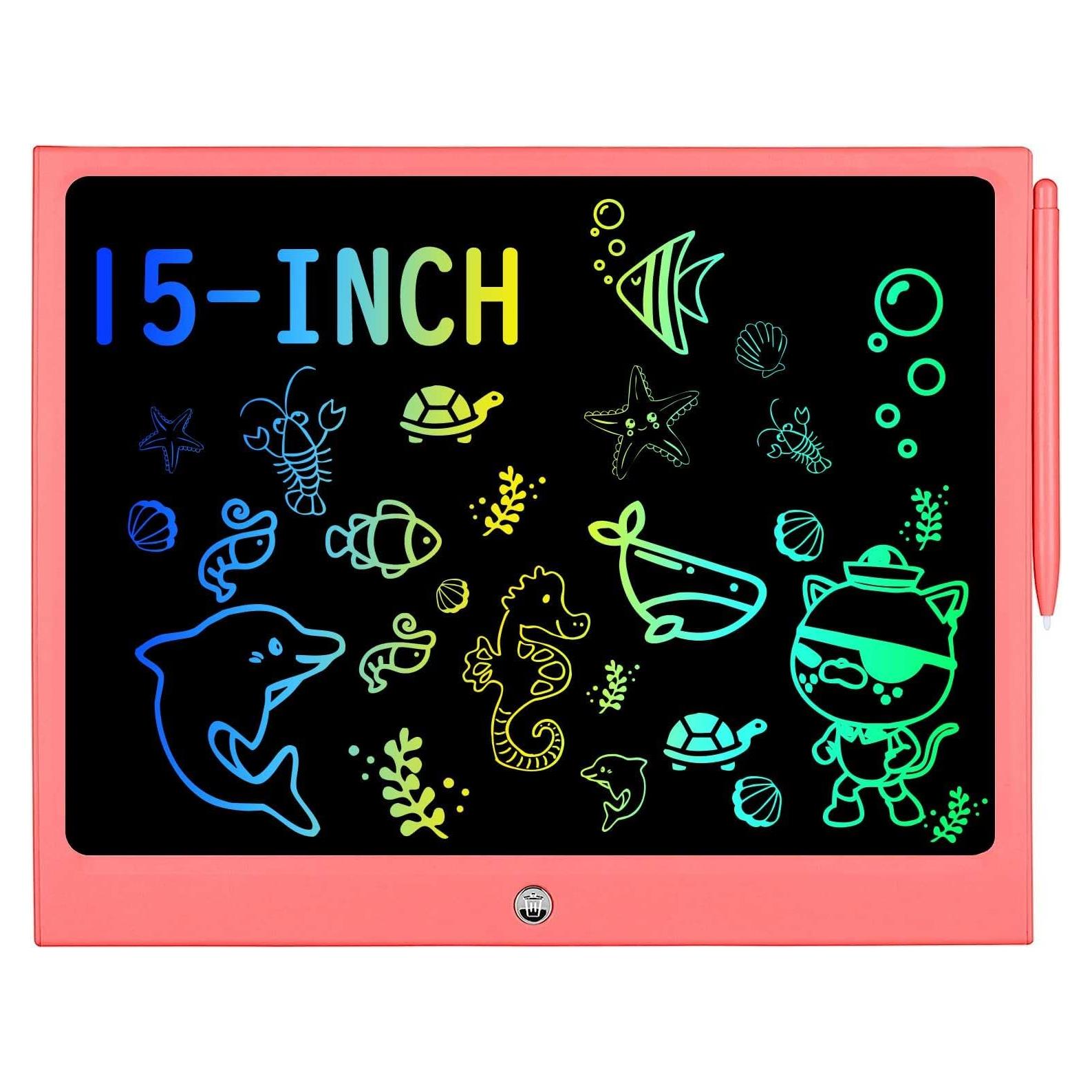 Tableta de Escritura LCD HHN 38 cm Rosa para Niños
