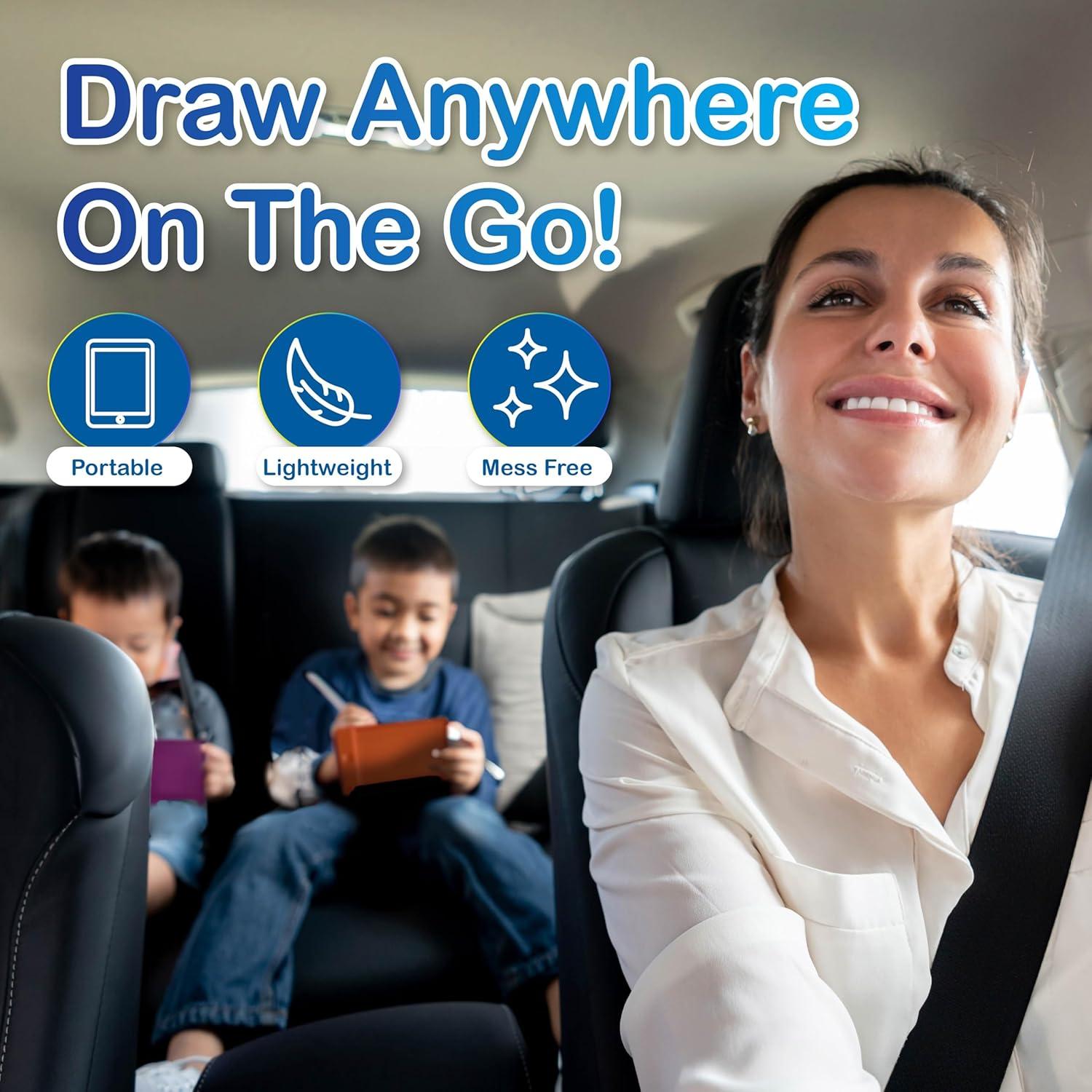 Mini Tableta de Escritura LCD Playtapus 4.5" - Paquete de 24