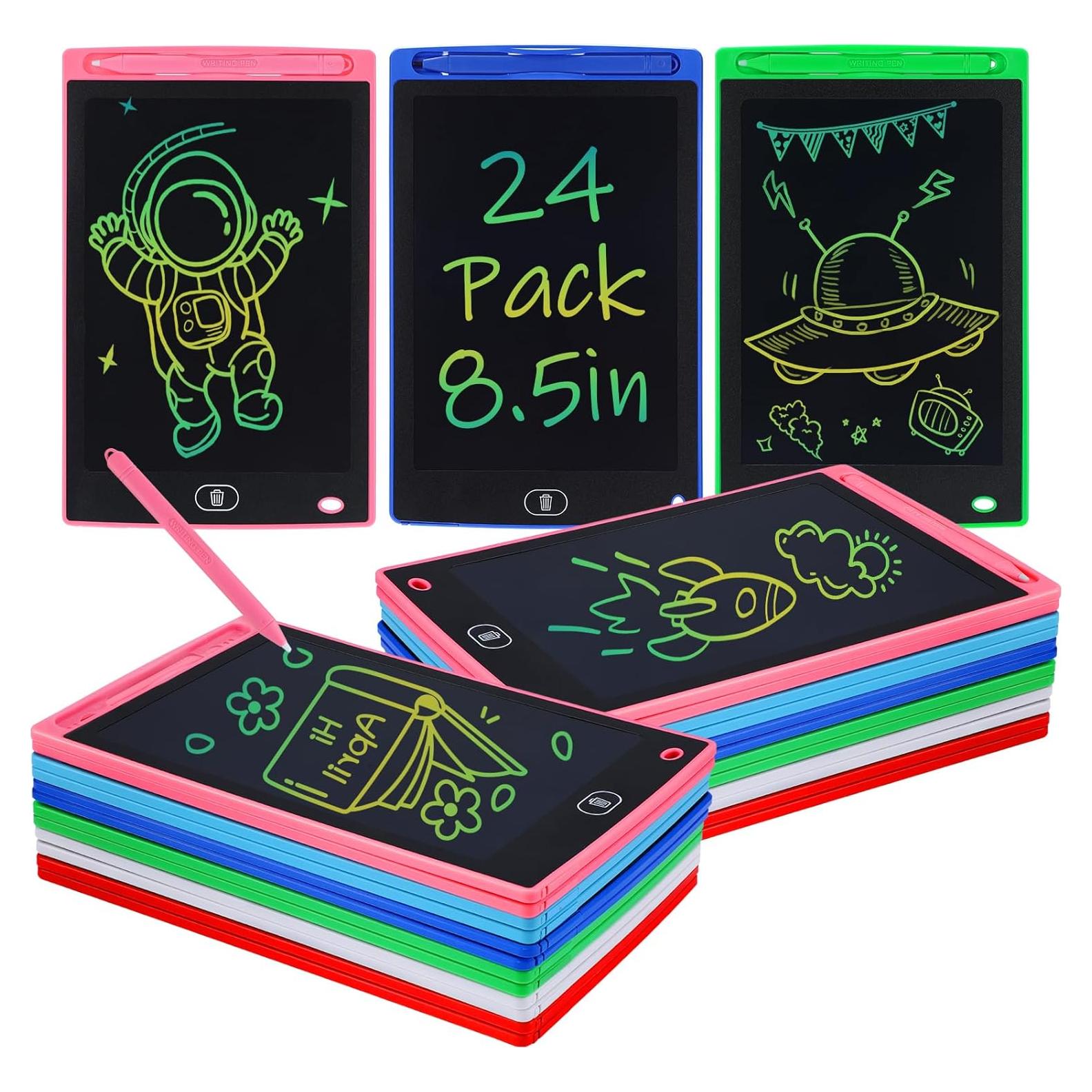 Paquete de 24 Tabletas de Escritura LCD Biggun 21.6cm