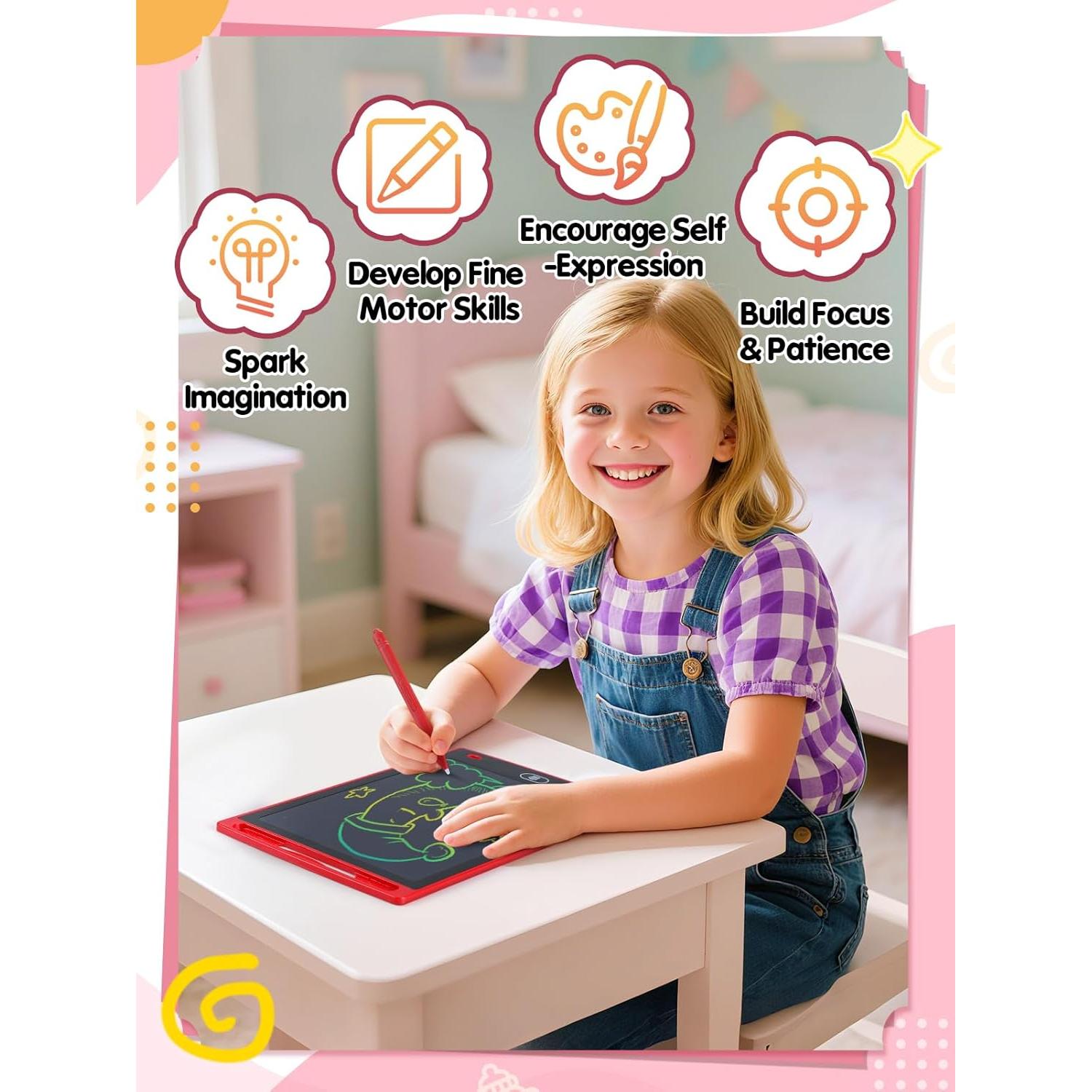 Paquete de 24 Tabletas de Escritura LCD Biggun 21.6cm