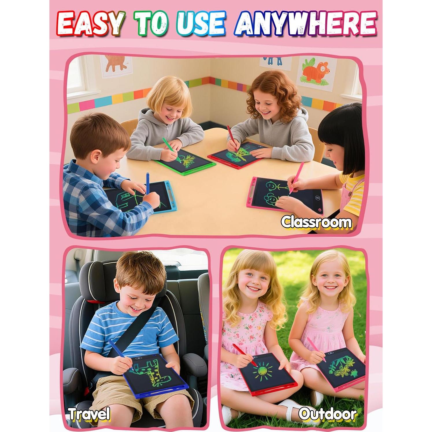 Paquete de 24 Tabletas de Escritura LCD Biggun 21.6cm