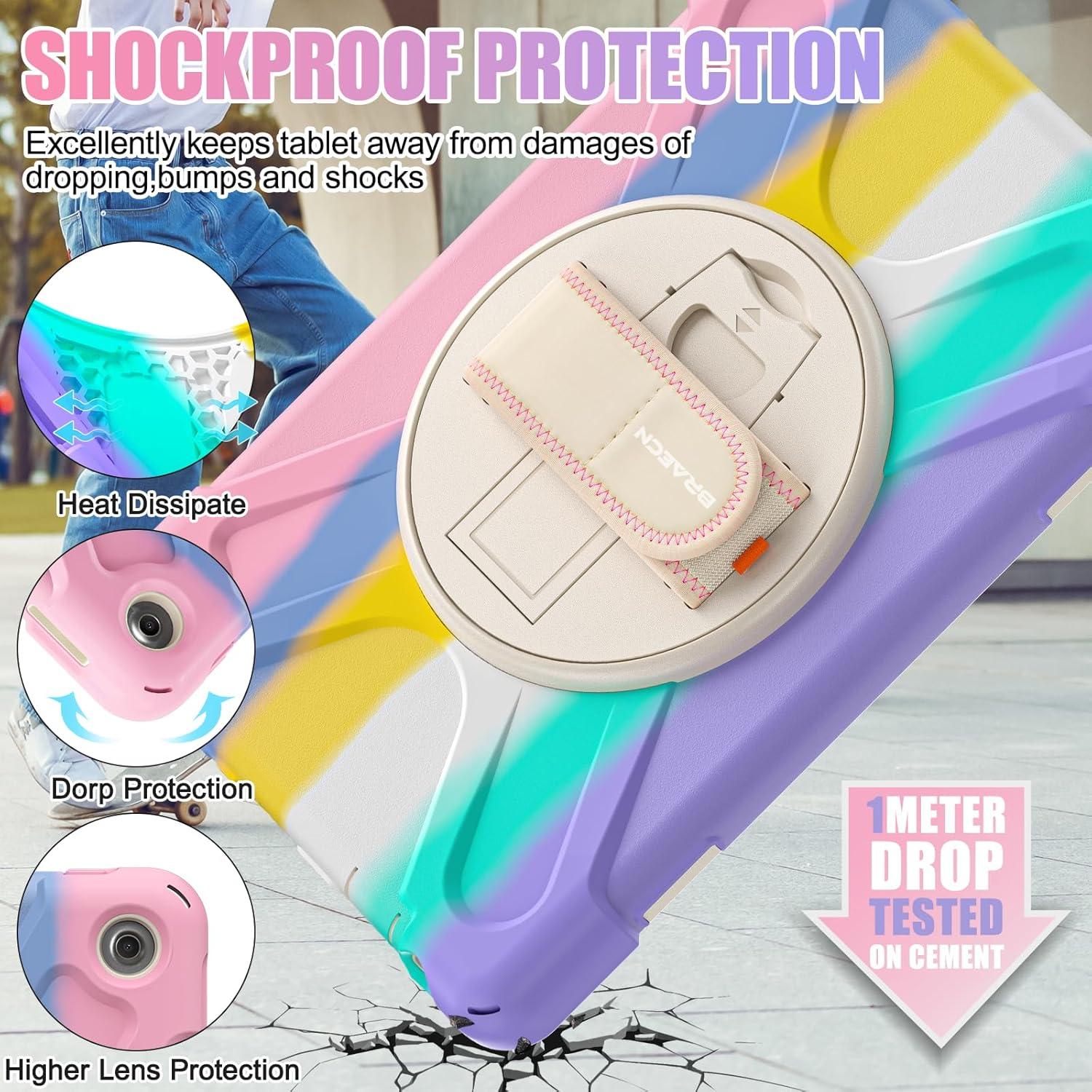 Funda protectora para tableta Amazon Fire HD 10 2023 BRAECNstock