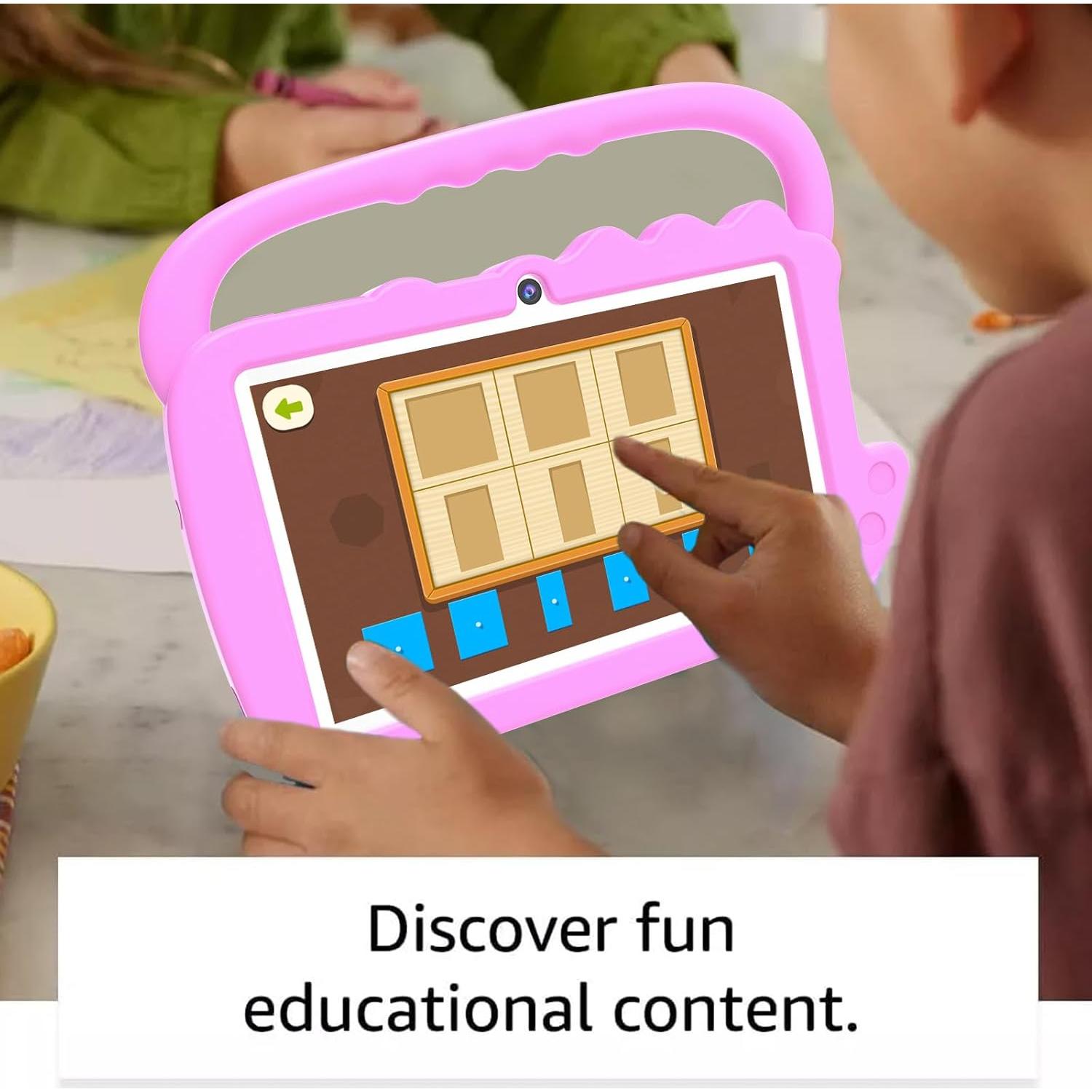 Tableta ATOZEE para Niños 7" Android 4GB RAM 32GB Rosa