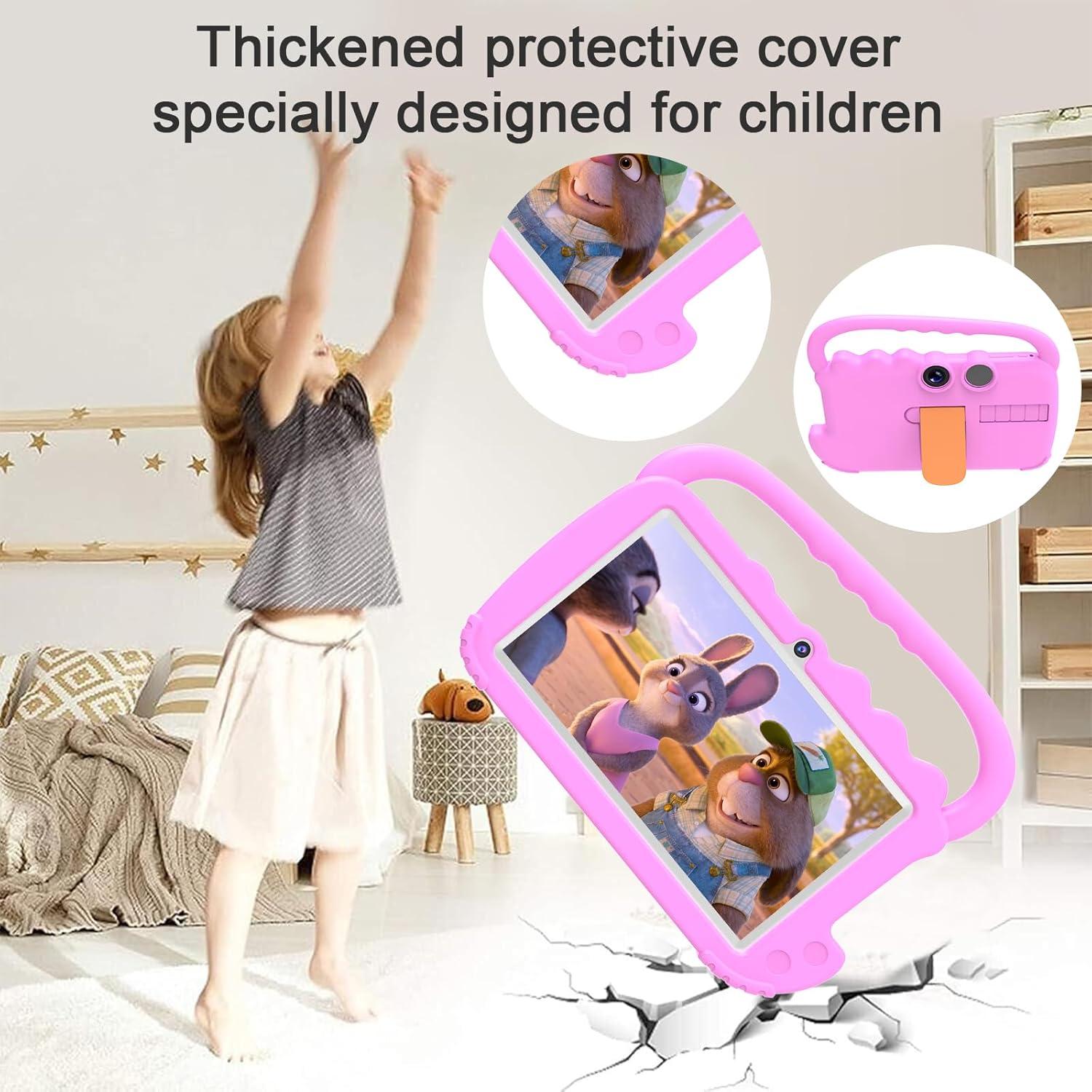 Tableta ATOZEE para Niños 7" Android 4GB RAM 32GB Rosa