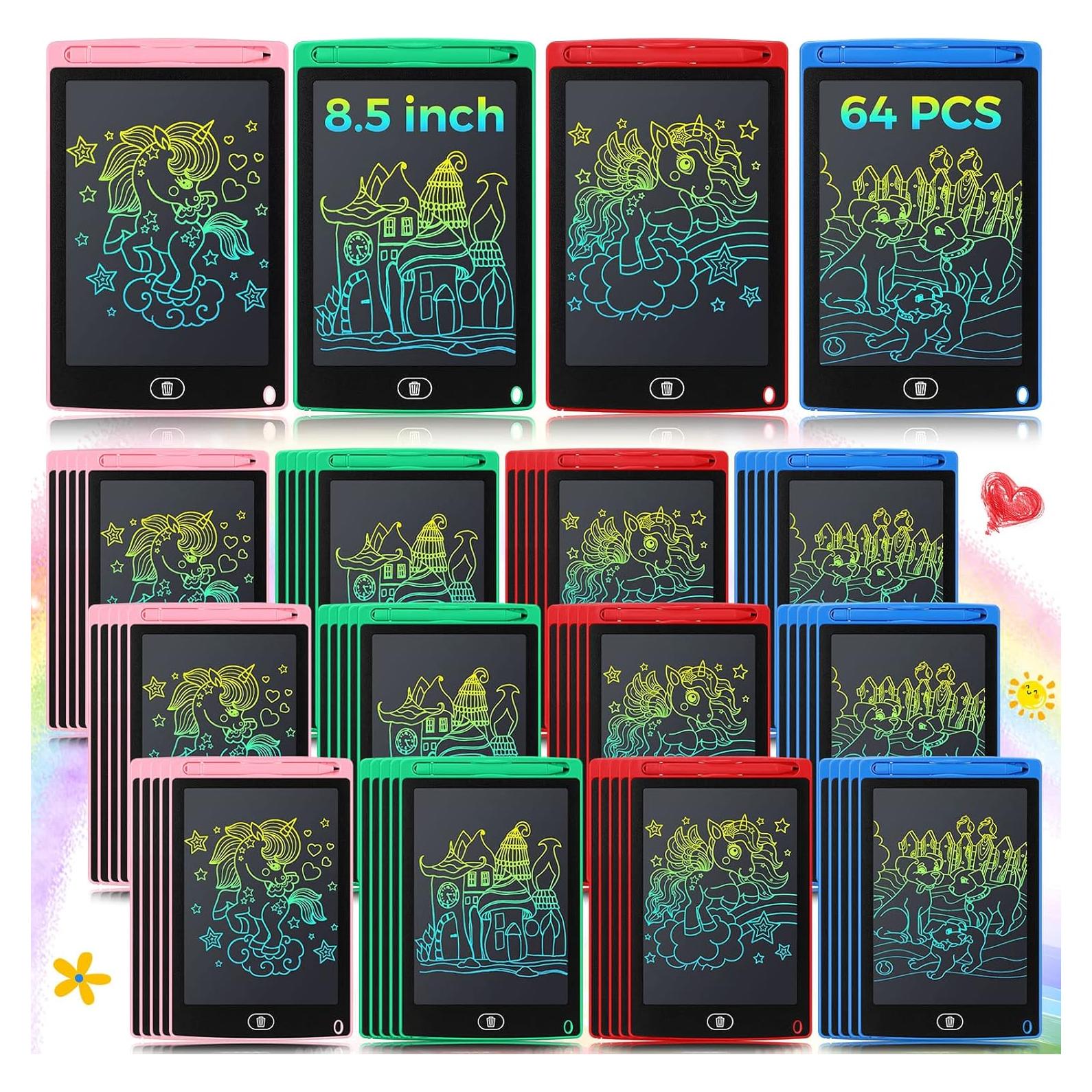 Tableta de Escritura LCD Zhehao 64 Piezas 8.5" Colorido