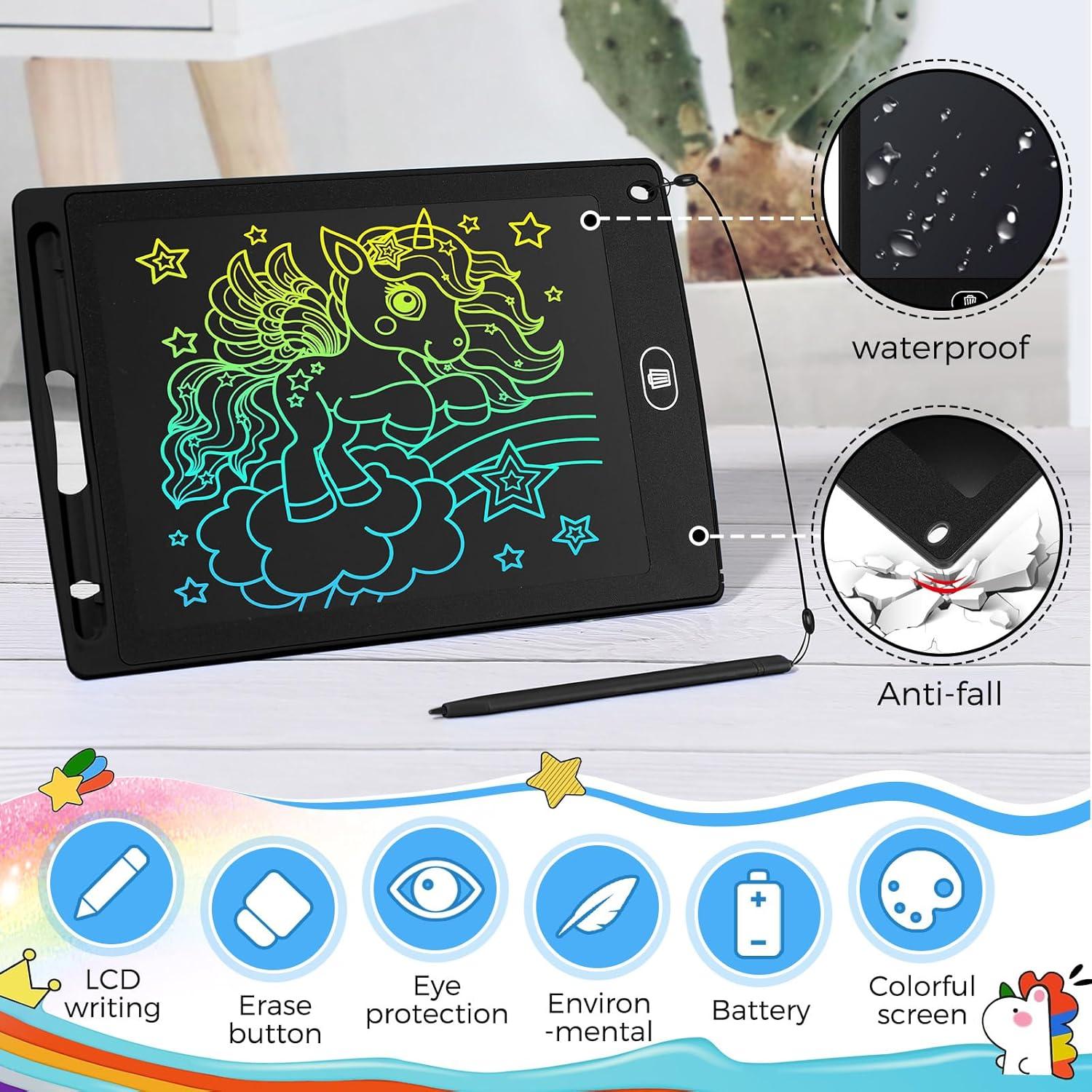 Tableta de Escritura LCD Zhehao 48 Piezas 8.5" Negra