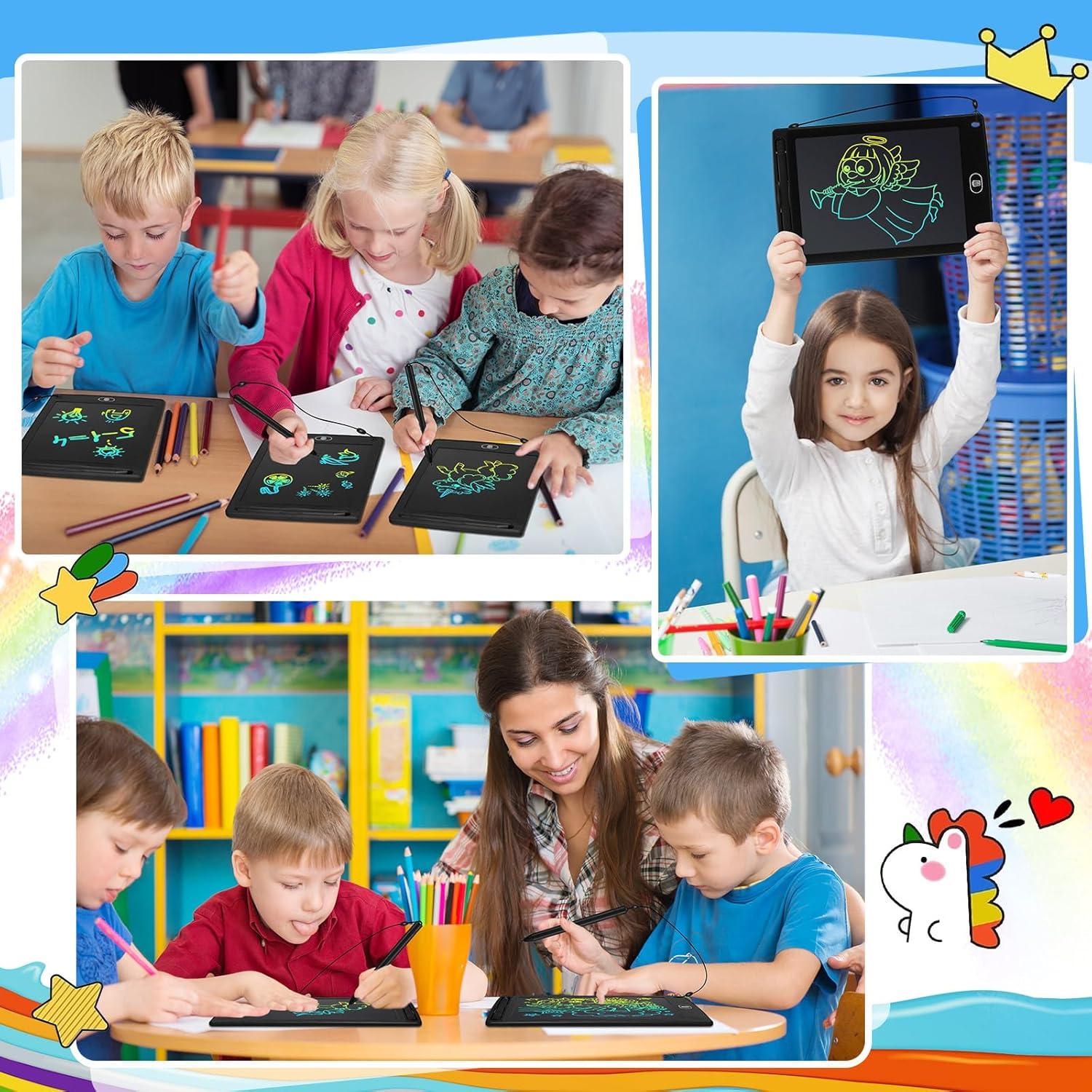 Tableta de Escritura LCD Zhehao 48 Piezas 8.5" Negra