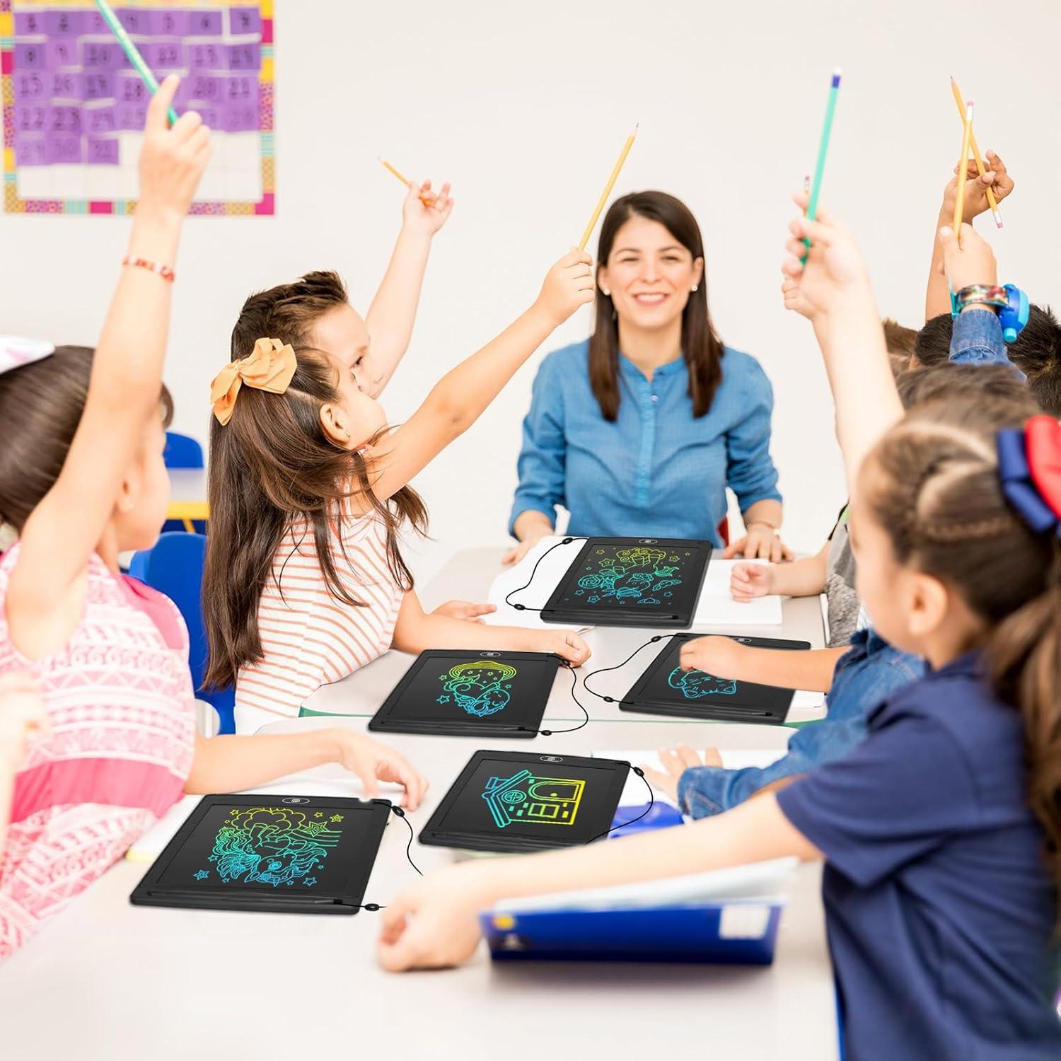 Tableta de Escritura LCD Zhehao 48 Piezas 8.5" Negra