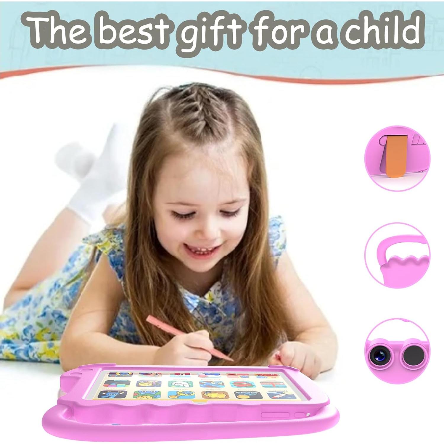 Tableta Infantil 7" WUIUHOU Android 12, 4GB RAM, 32GB ROM