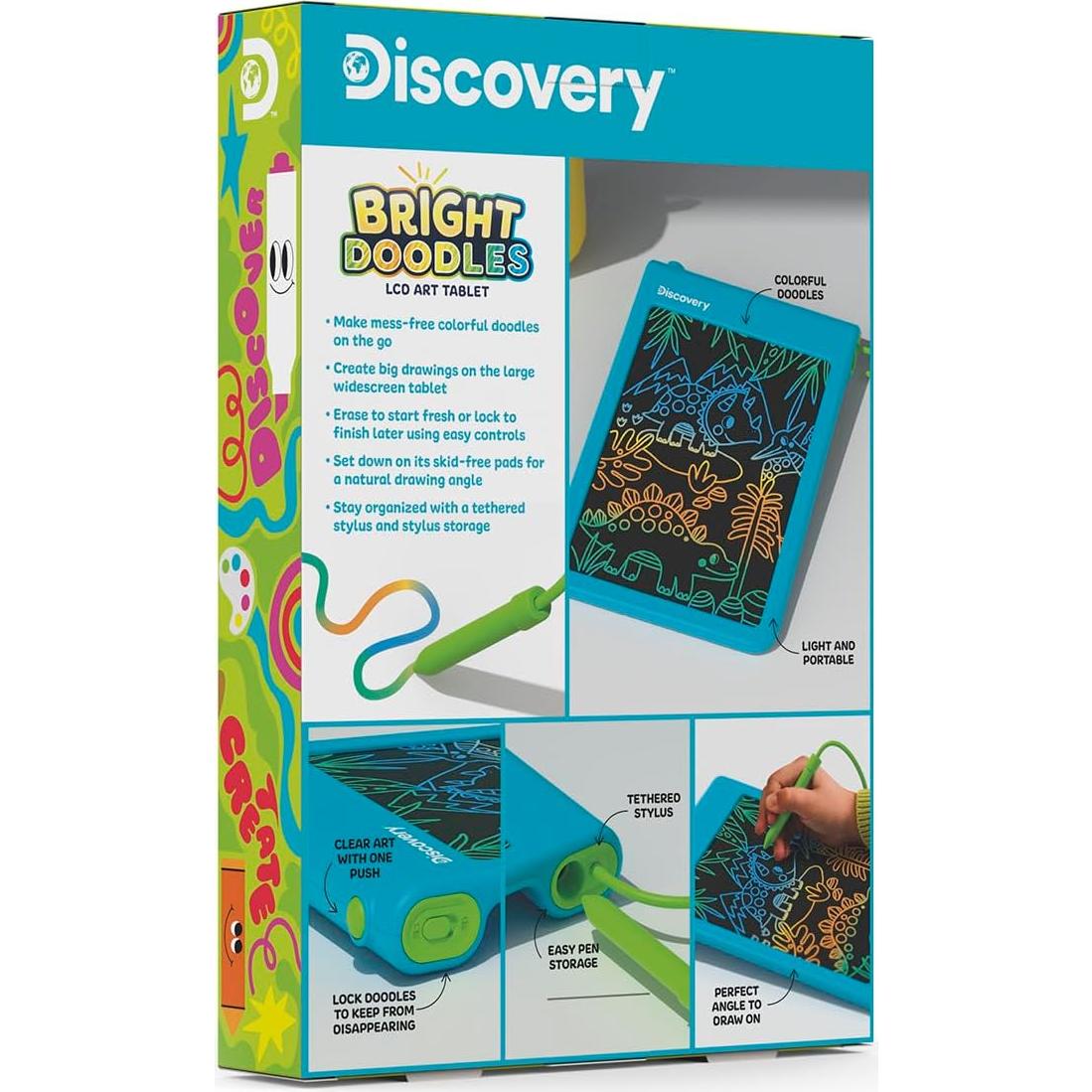 Tableta Doodle LCD Discovery™ 24.6x15.7cm para Niños 3+