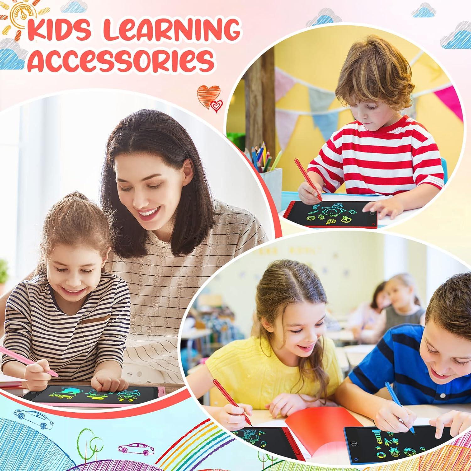 Paquete de 12 Tablets de Escritura LCD Zhehao 10" Borrables