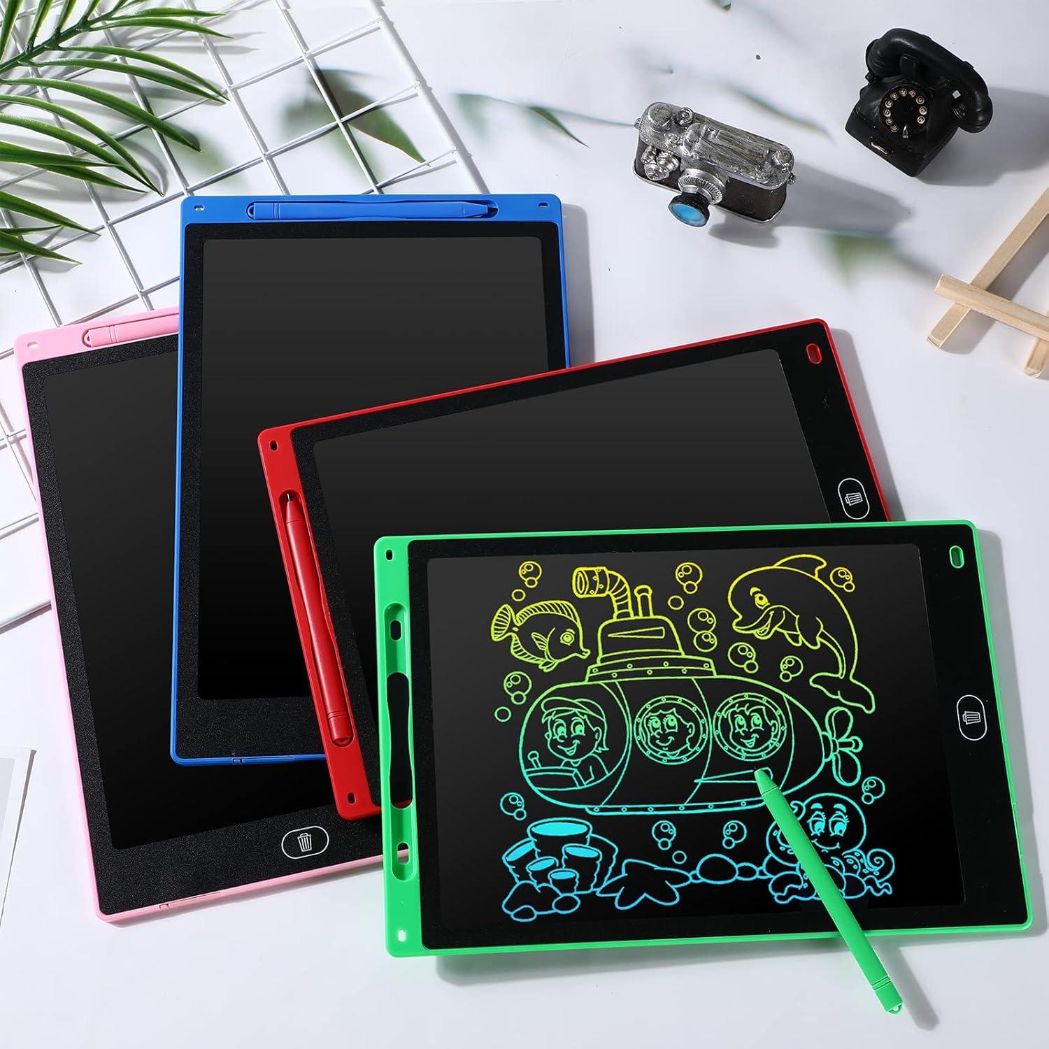 Paquete de 12 Tablets de Escritura LCD Zhehao 10" Borrables