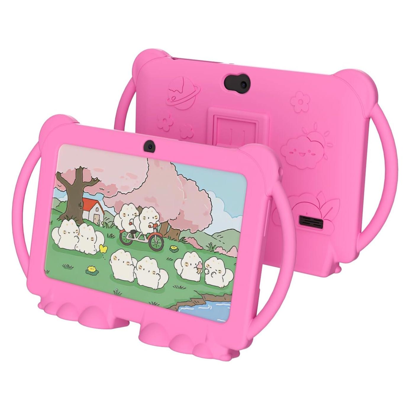 Tableta Infantil NOVOJOY 7" Android 32GB 4GB RAM Rojo