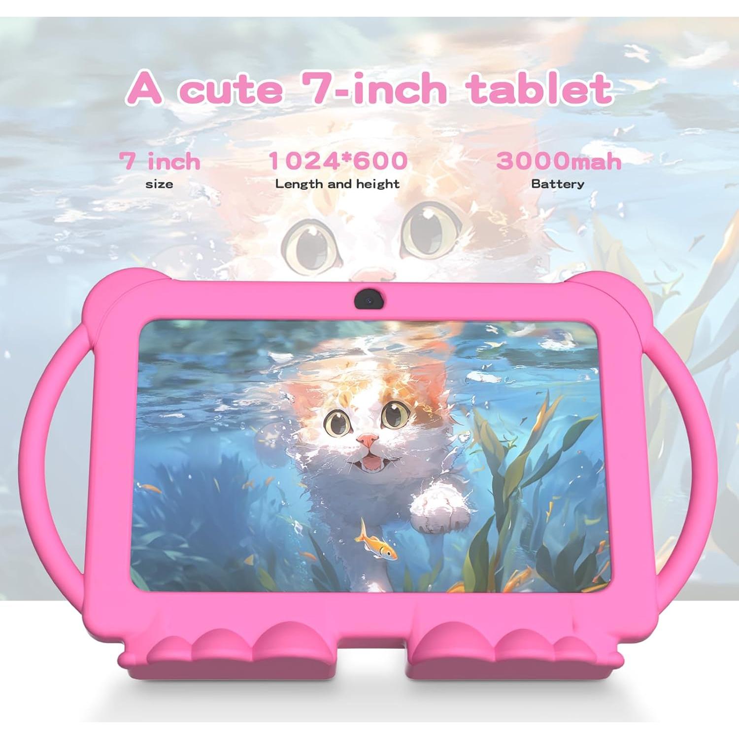 Tableta Infantil NOVOJOY 7" Android 32GB 4GB RAM Rojo