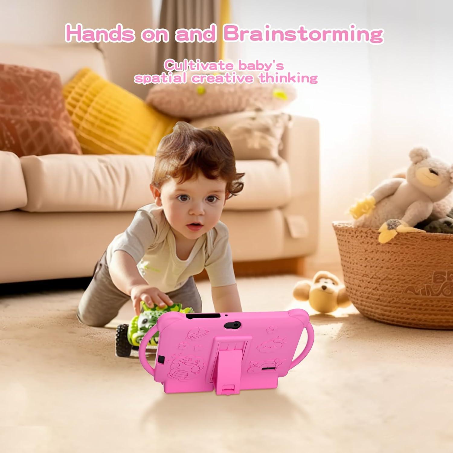 Tableta Infantil NOVOJOY 7" Android 32GB 4GB RAM Rojo