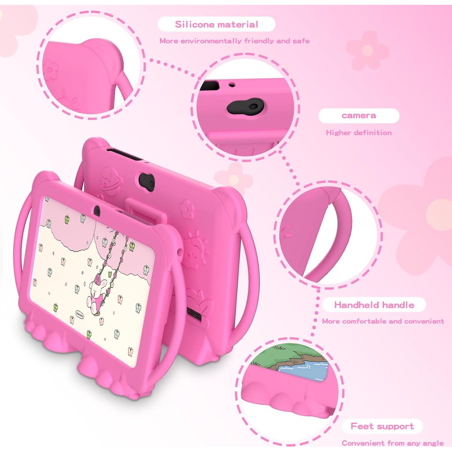 Tableta Infantil NOVOJOY 7" Android 32GB 4GB RAM Rojo