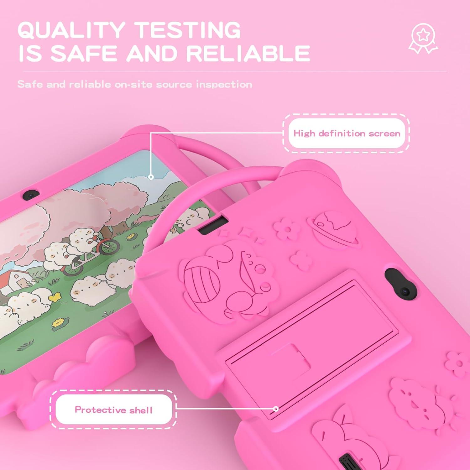 Tableta Infantil NOVOJOY 7" Android 32GB 4GB RAM Rojo