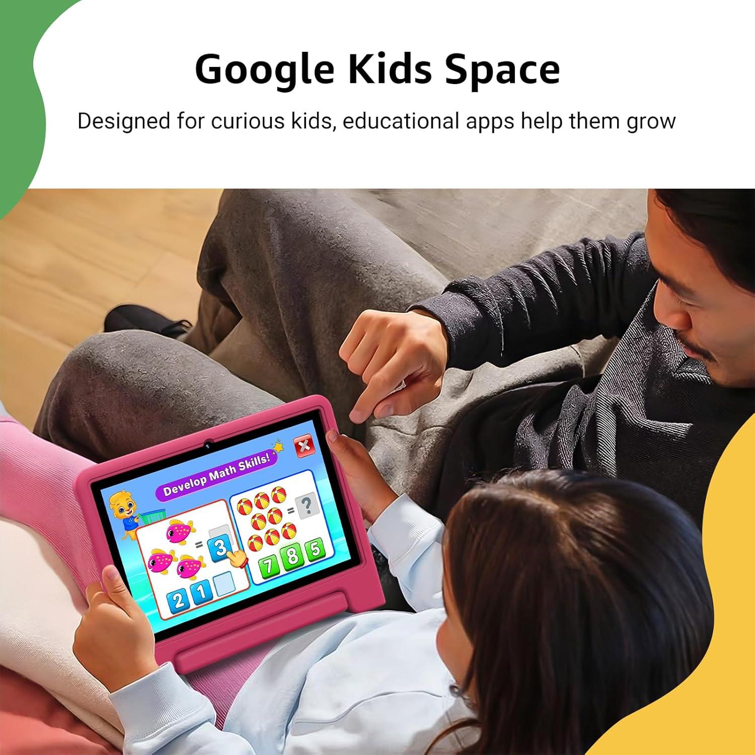 Tablet para Niños ApoloSign K109Pro Rosa 10.1" 6GB RAM 64GB