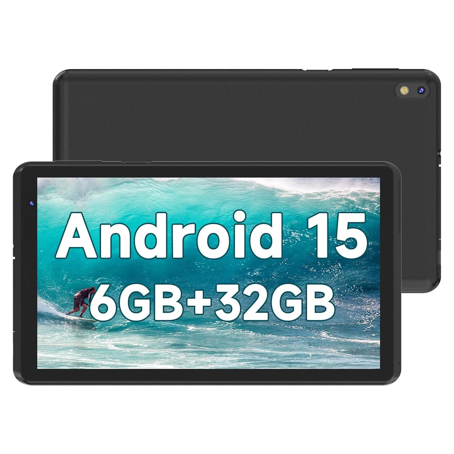 Tableta Android 15.0 BYANDBY 7" 6GB+32GB Expandible 1TB