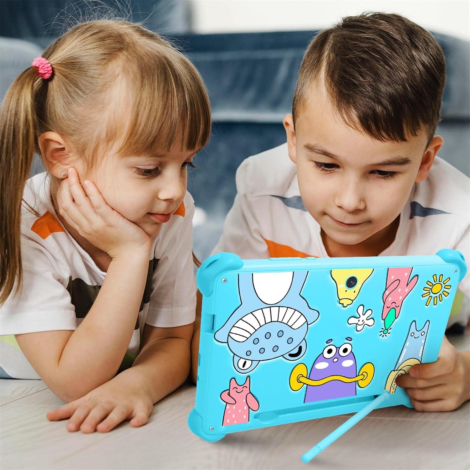 Tableta Infantil Okulaku 7" Android 32GB con Control Parental
