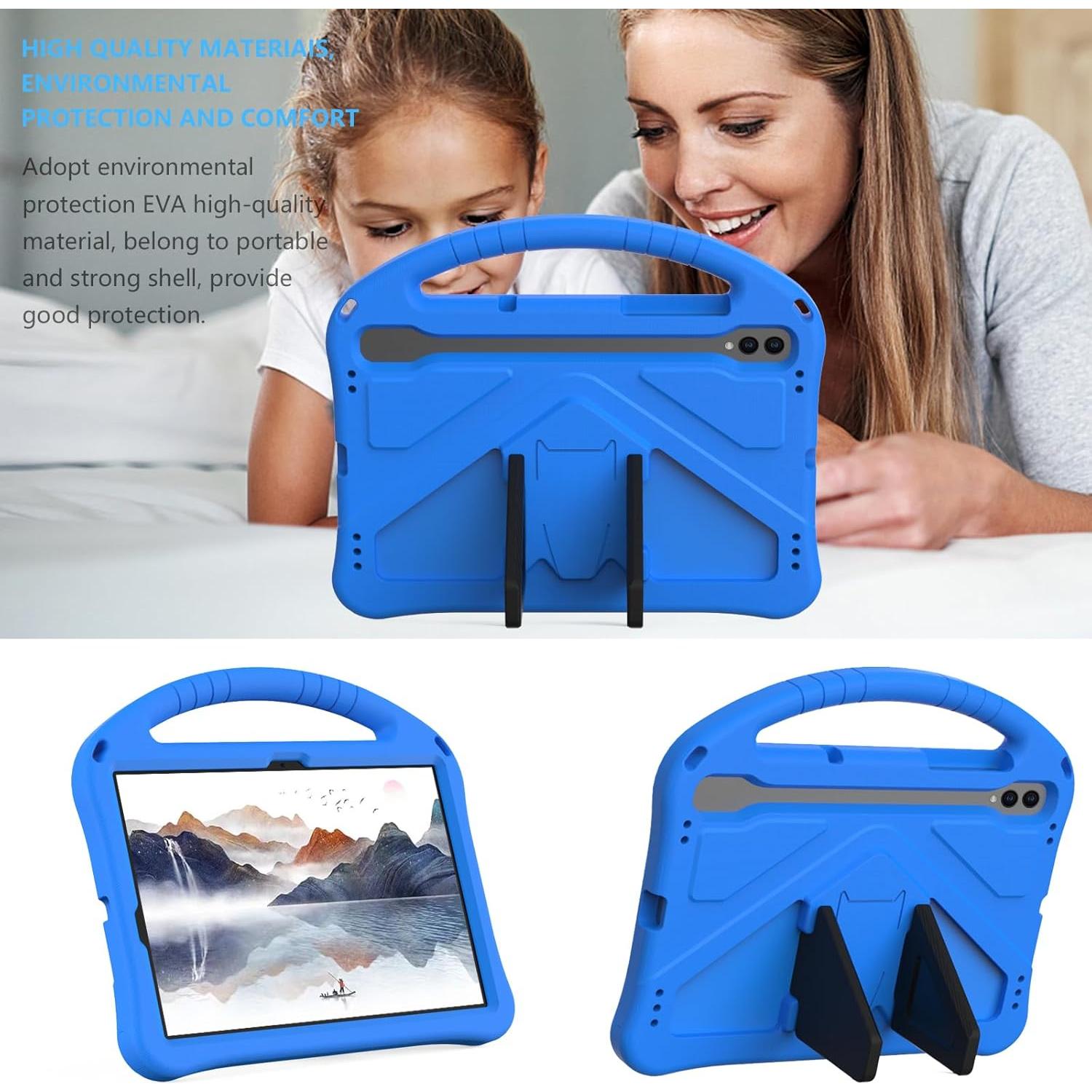 Funda Protectora EVA para Samsung Galaxy Tab S10 Lite/S10 FE/S9 FE 10.9" Azul