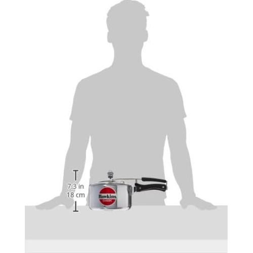 Olla a Presión Hawkins Clásico 3 Litros Aluminio Plata