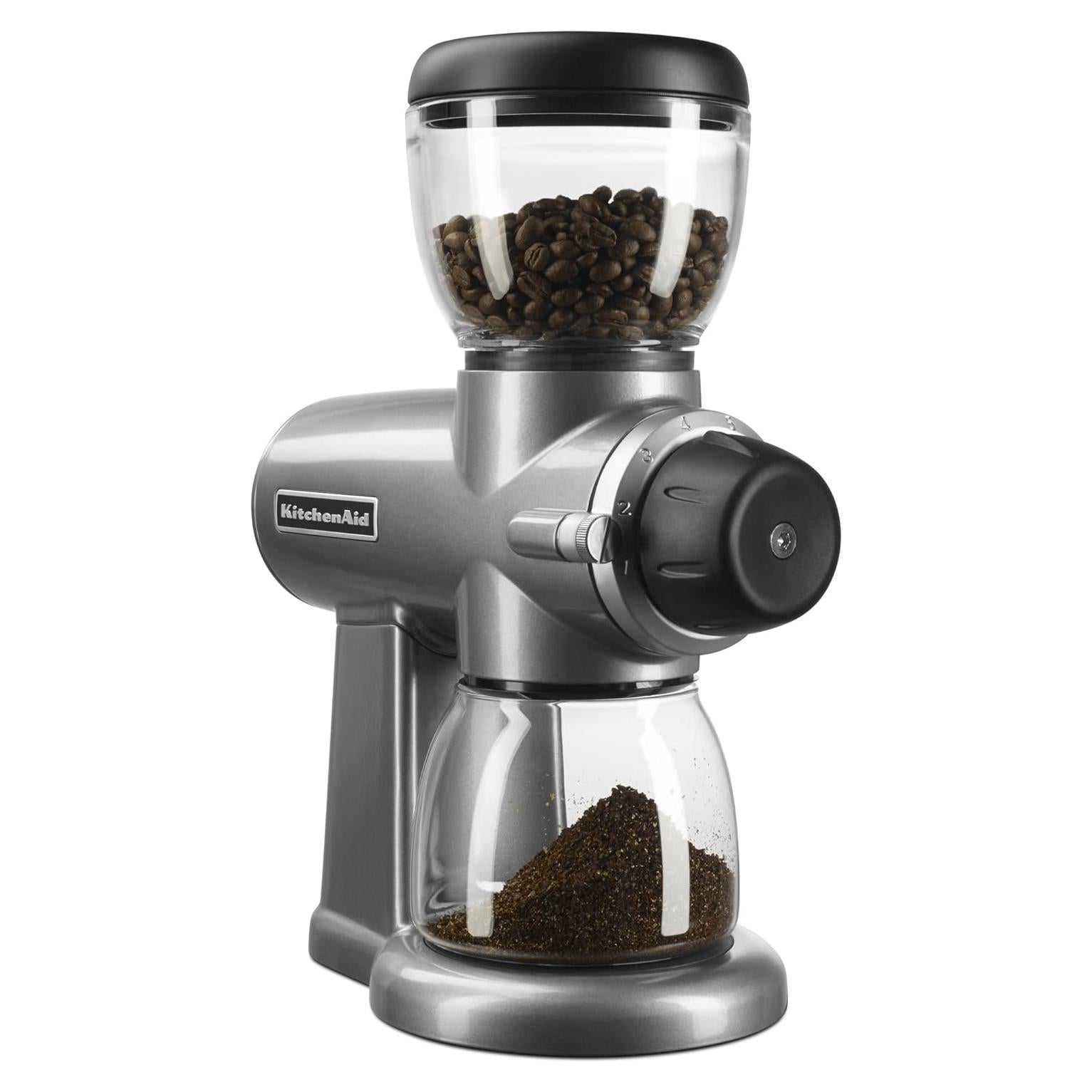 Molino de Café KitchenAid KCG0702CS, 15 Niveles, 198g