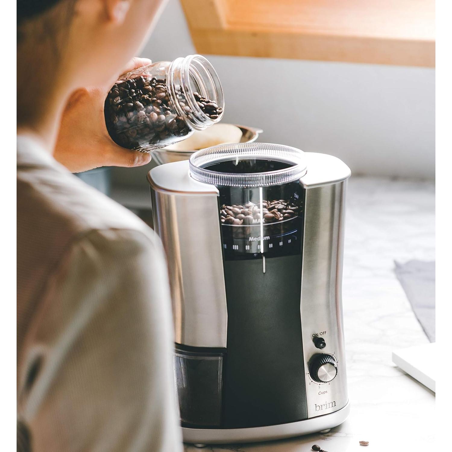 Molino de Café Brim Muelas Cónicas 250g 17 Configuraciones