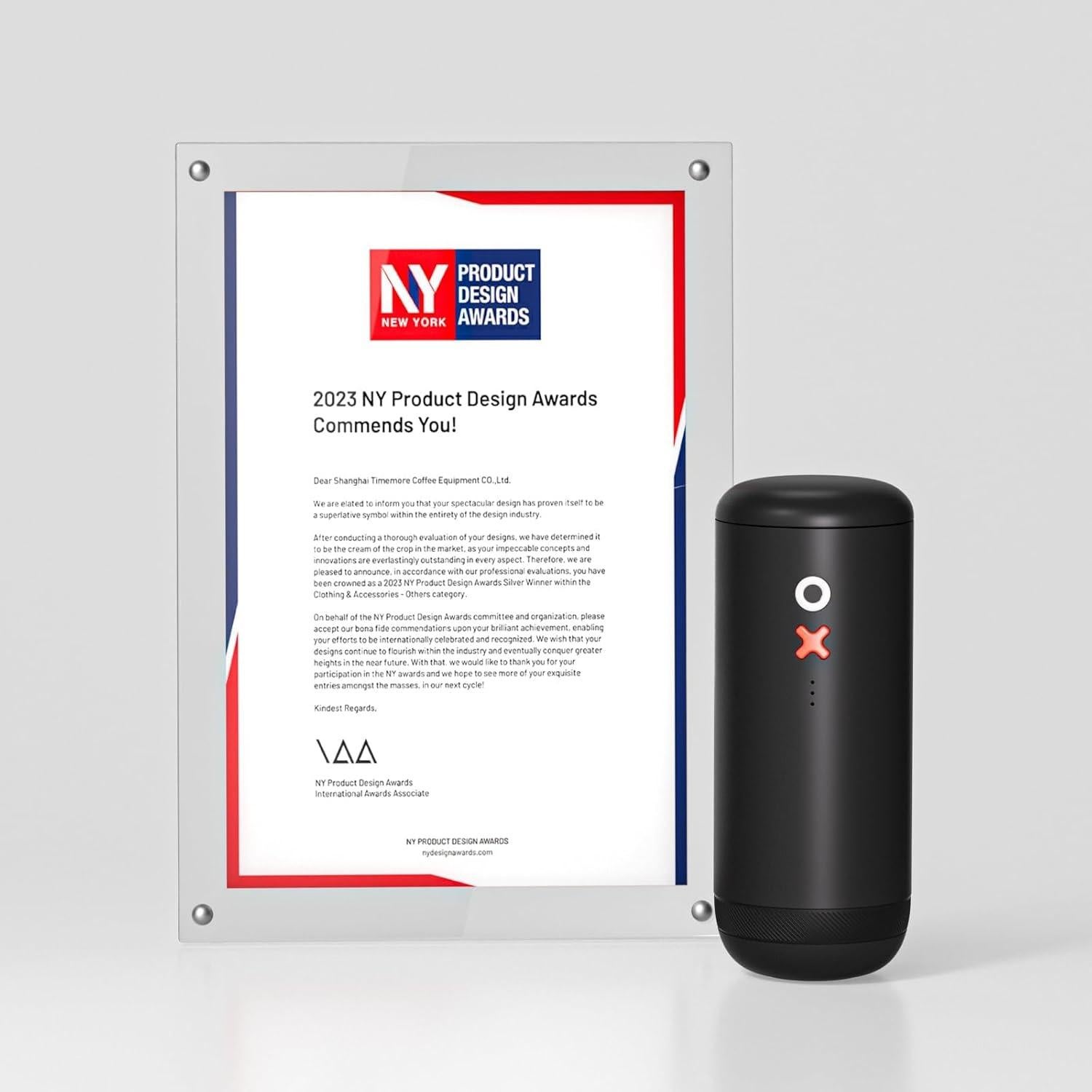 Molinillo de Café Eléctrico Nuttii OX - Portátil, 20 Configuraciones