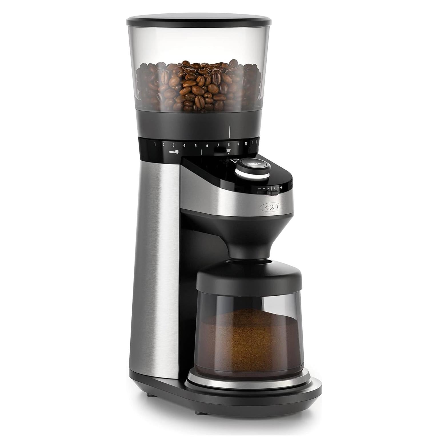 Molinillo de Café OXO Brew con Escala Digital y Muelas de Acero
