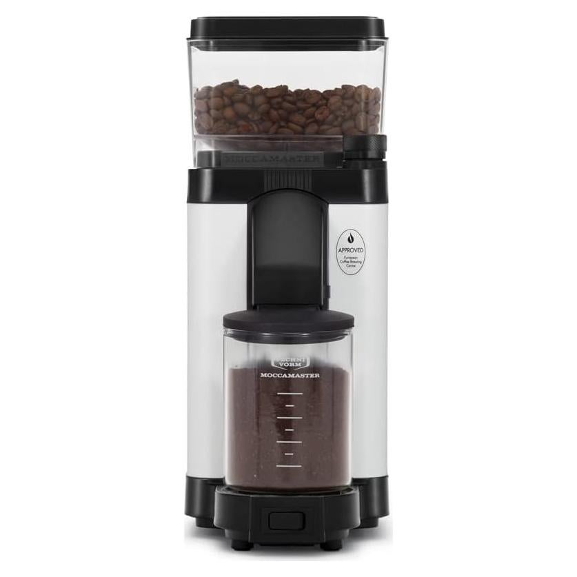 Molinillo de Café Moccamaster KM5 Burr 50mm Blanco Mate