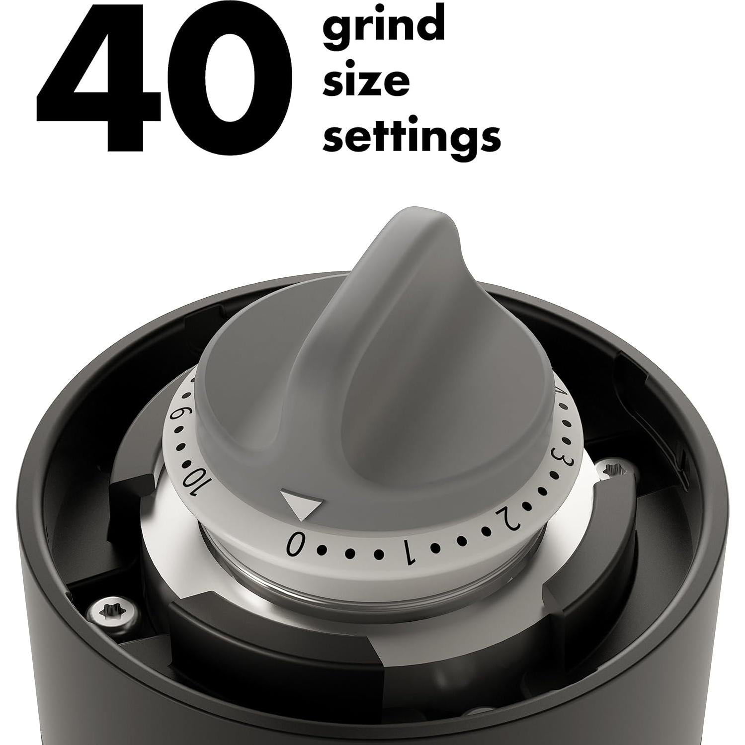 Molinillo de Café Manual OXO Brew 40 Configuraciones Compacto