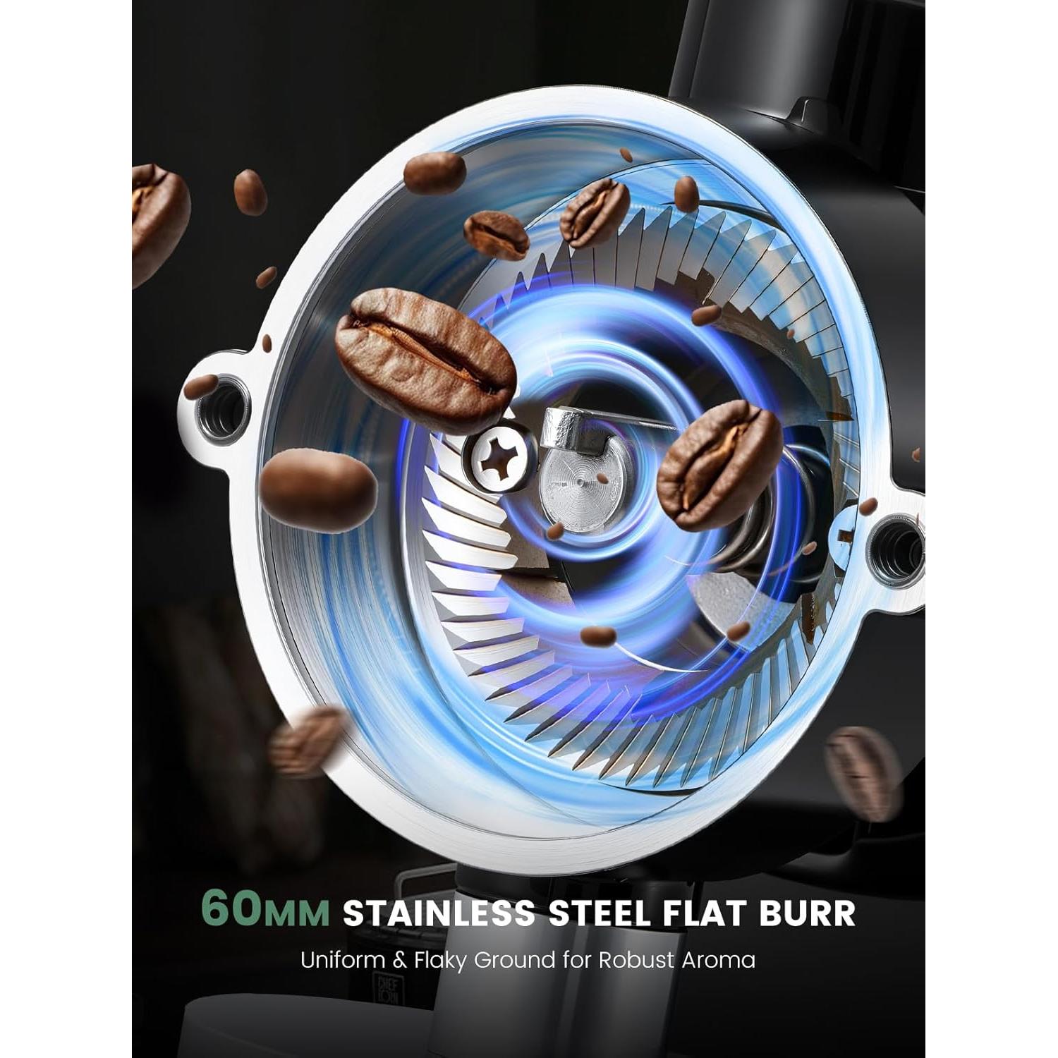 Molino de Café Eléctrico Huanyu HY-CG-01 227g Ajustable