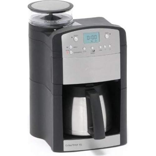 Cafetera Digital Capresso CoffeeTeam TS 10 Tazas con Molinillo