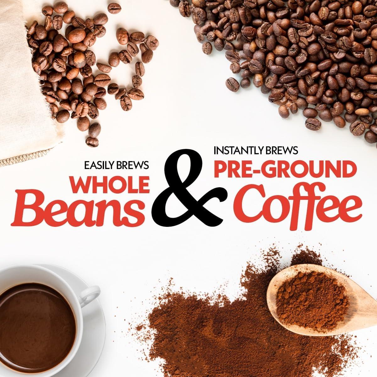 Cafetera Gourmia GCM3130 de 10 Tazas con Molinillo Integrado